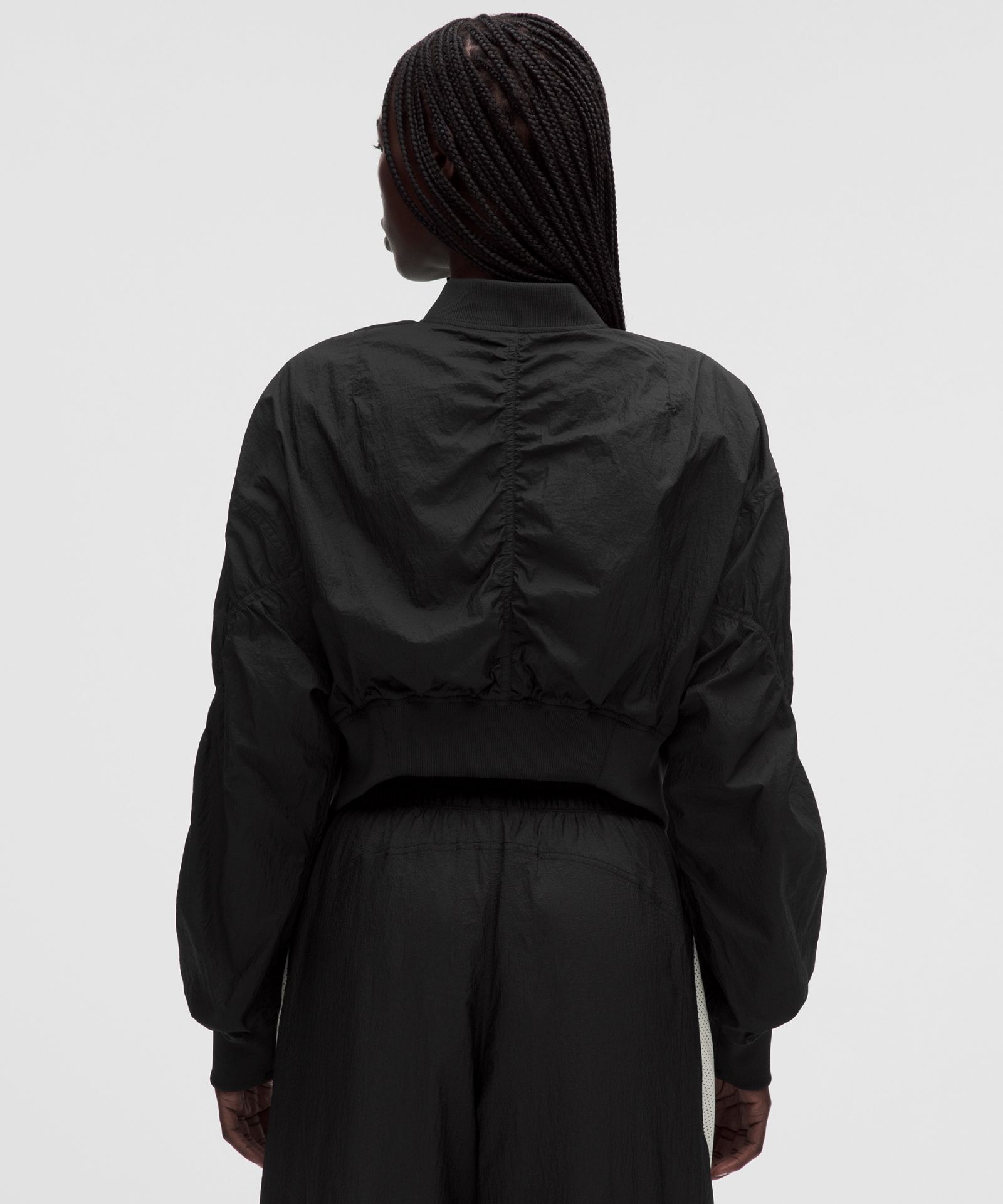 Женский укороченный бомбер Lululemon Curved-Hem — фото 3