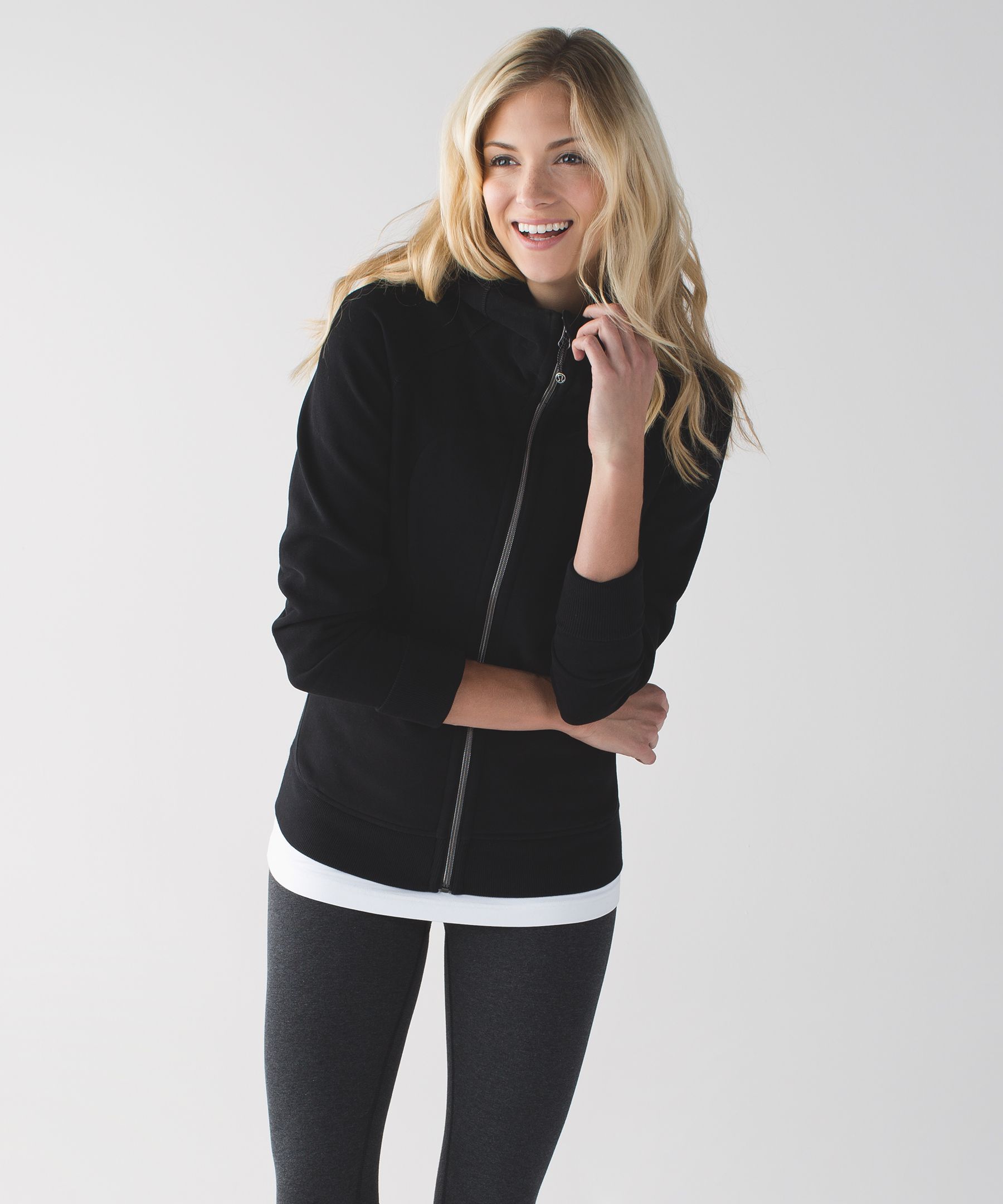 COTTON FLEECE CLASSIC ZIP UP HOODIE