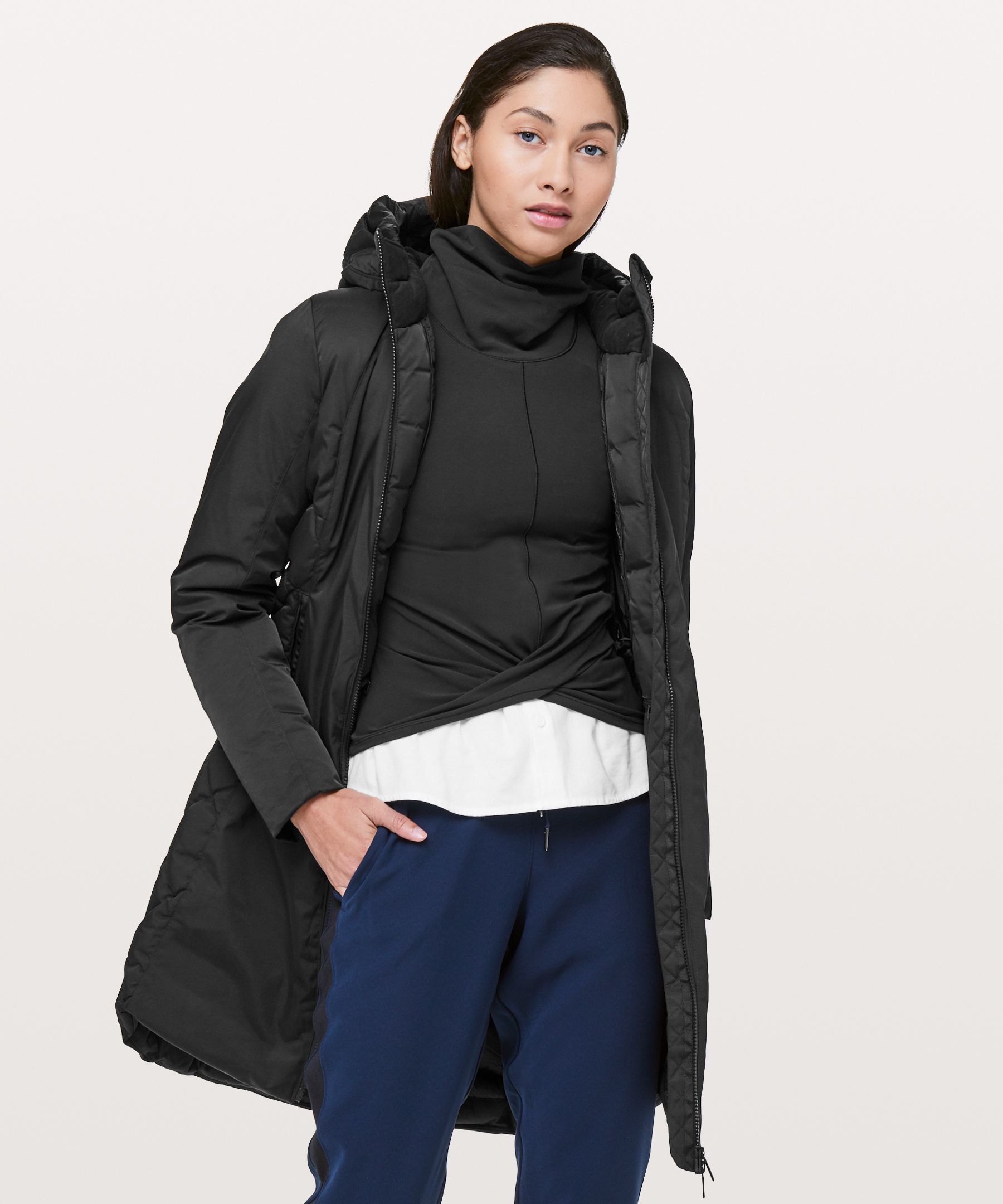 lululemon fluff the cold parka