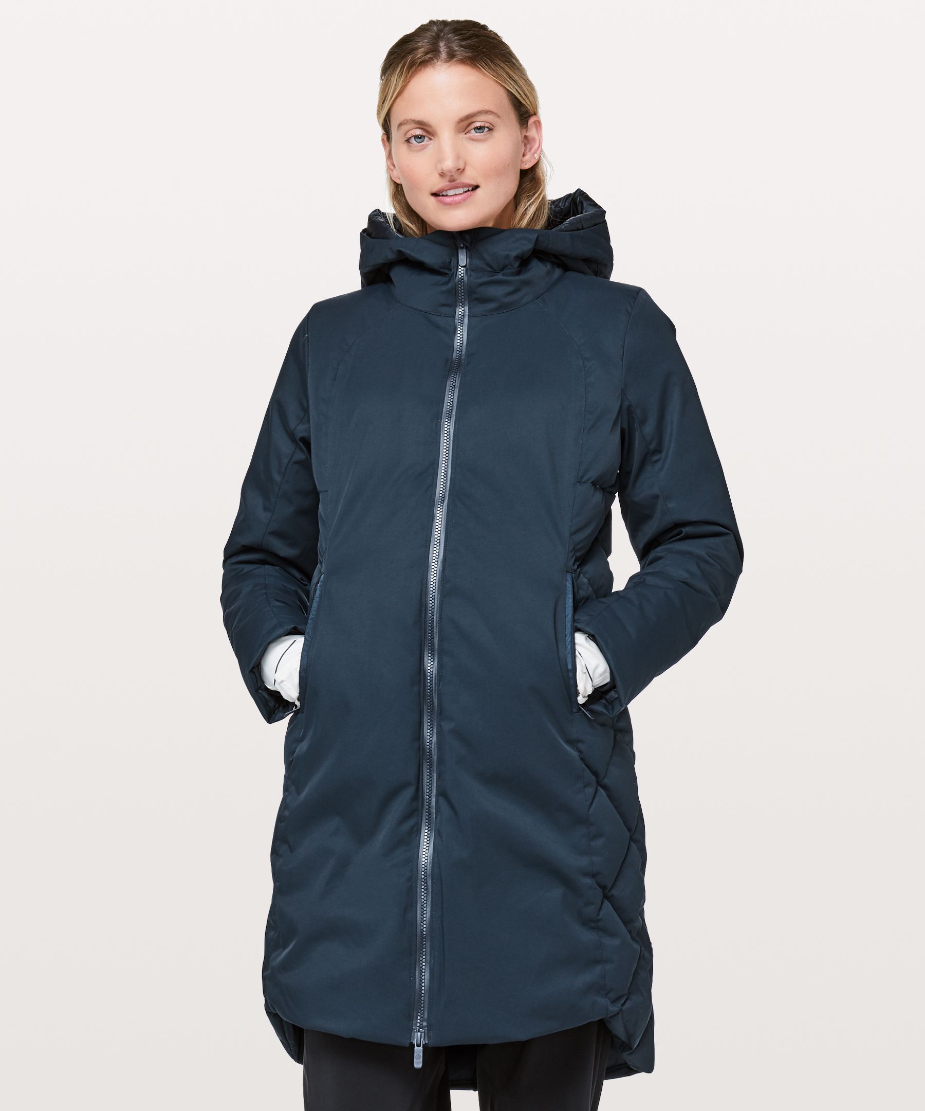 Lululemon Fluff The Cold Parka In Black | ModeSens