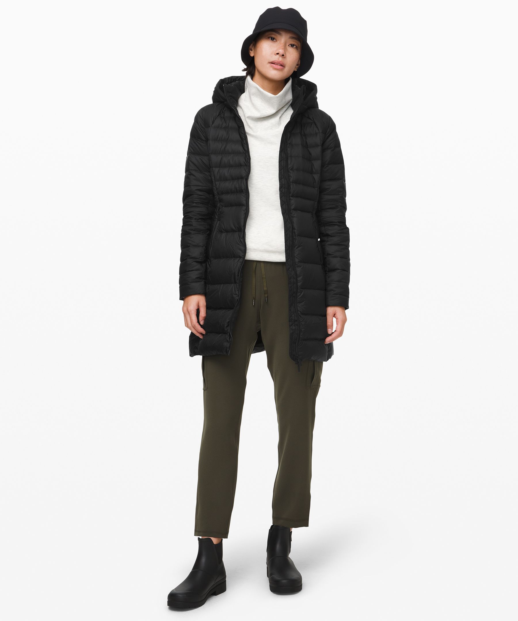 Ready to brave the cold with Ready to Rulu and Wunder Puff jacket