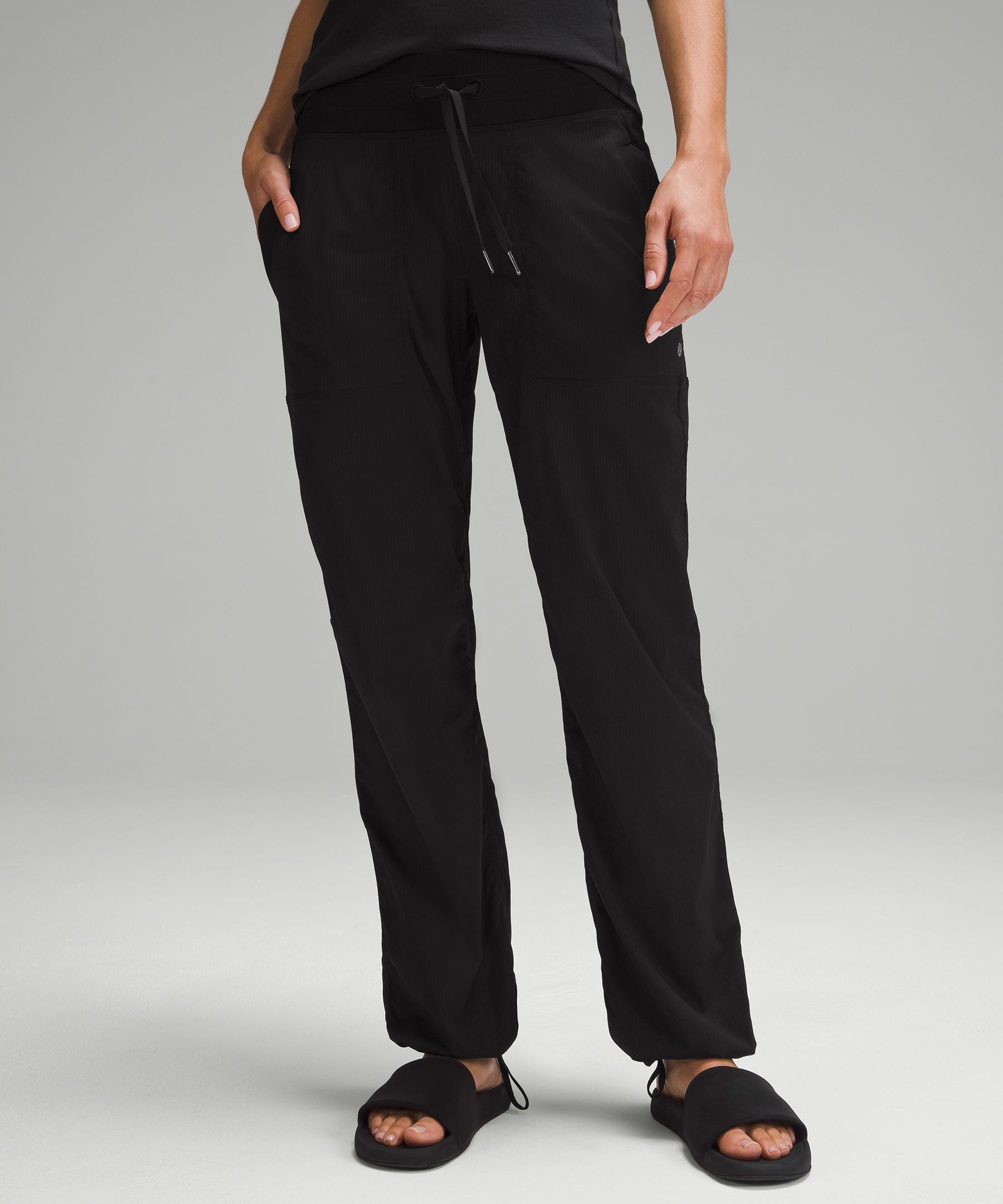 Lululemon Dance Studio Mid-rise Full Length Pants In Black