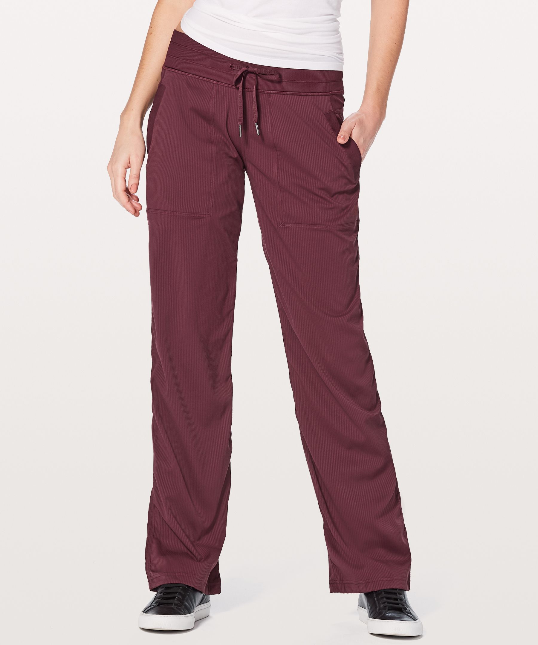 Lululemon Dance Studio Mid-rise Full Length Pants In Dark Olive