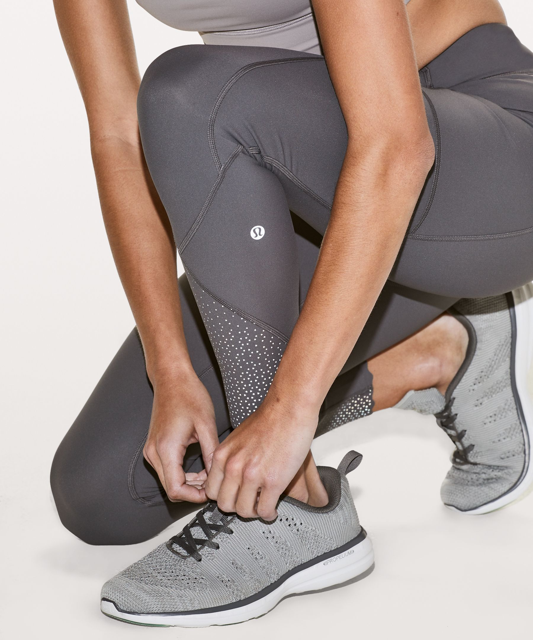 Lululemon Tight Stuff Tight 25 *online Only In Titanium