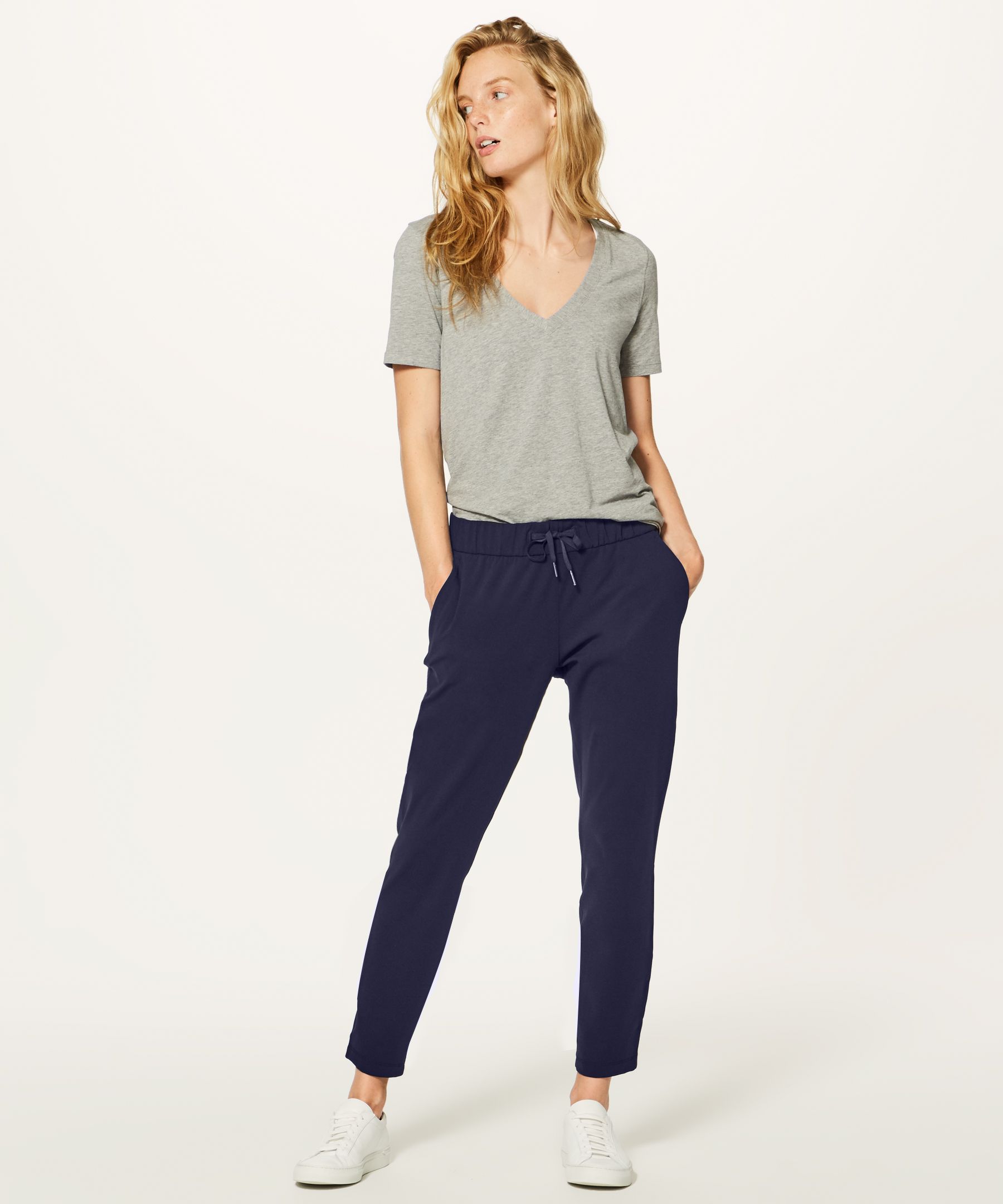 Lululemon On The Fly Pant *Woven 28 - Midnight Navy - lulu