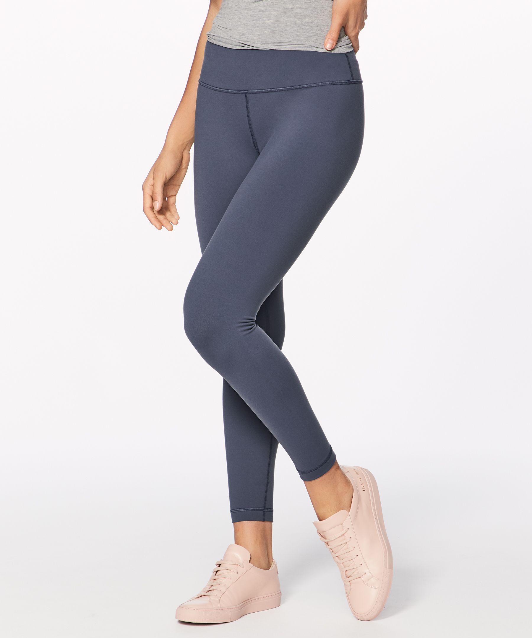 Lululemon Wunder Under High-rise Tight 25" *full-on Luon In Shadow Blue