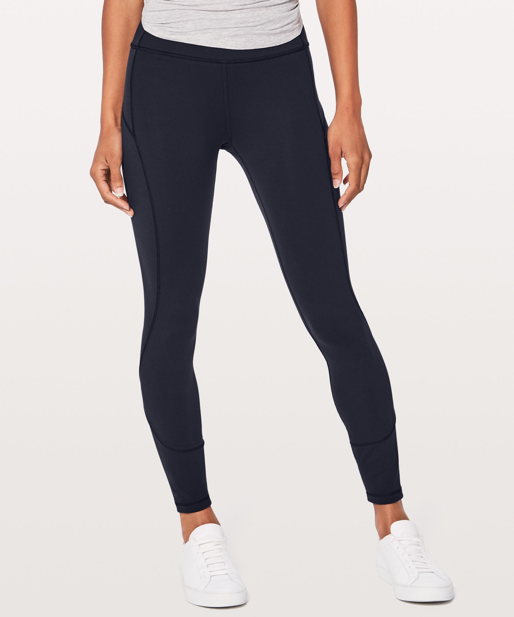 Lululemon In Movement Tight 25" *everlux In Midnight Navy