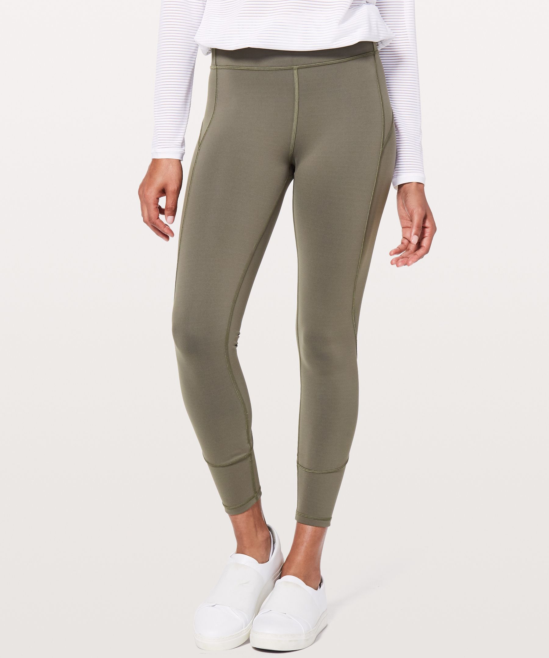 Lululemon In Movement Tight 25" In Green