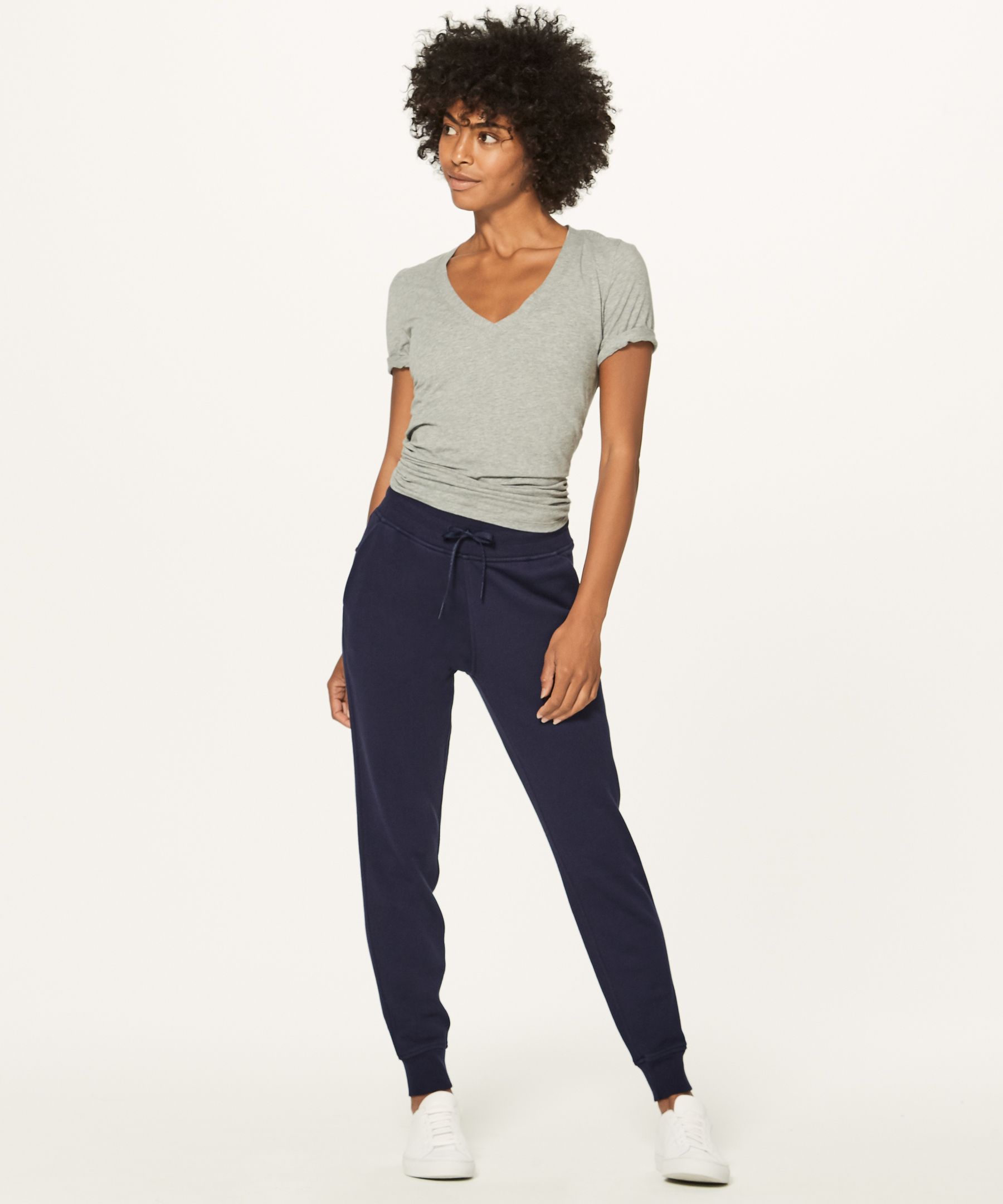 Lululemon Warm Down Jogger *Velour - Heathered Arctic Plum - lulu