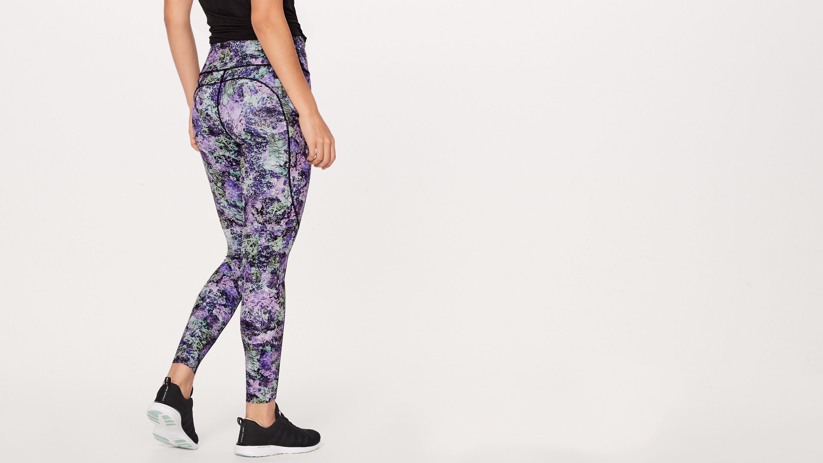 floral lululemon leggings