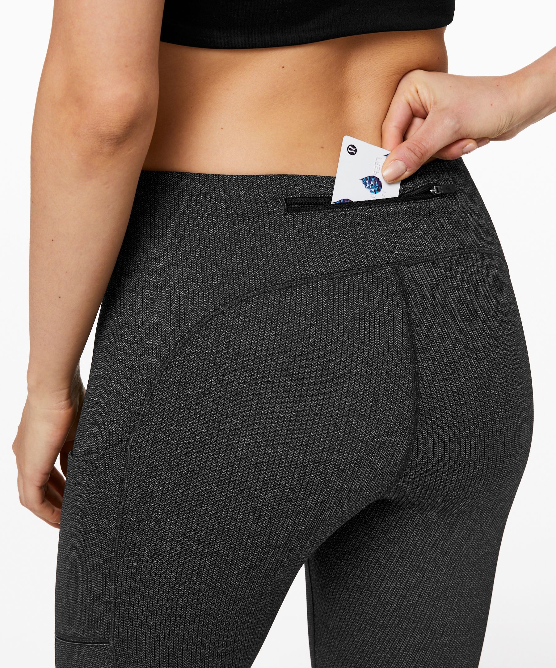 Lululemon Speed Up Tight DWR 28 - Black - lulu fanatics