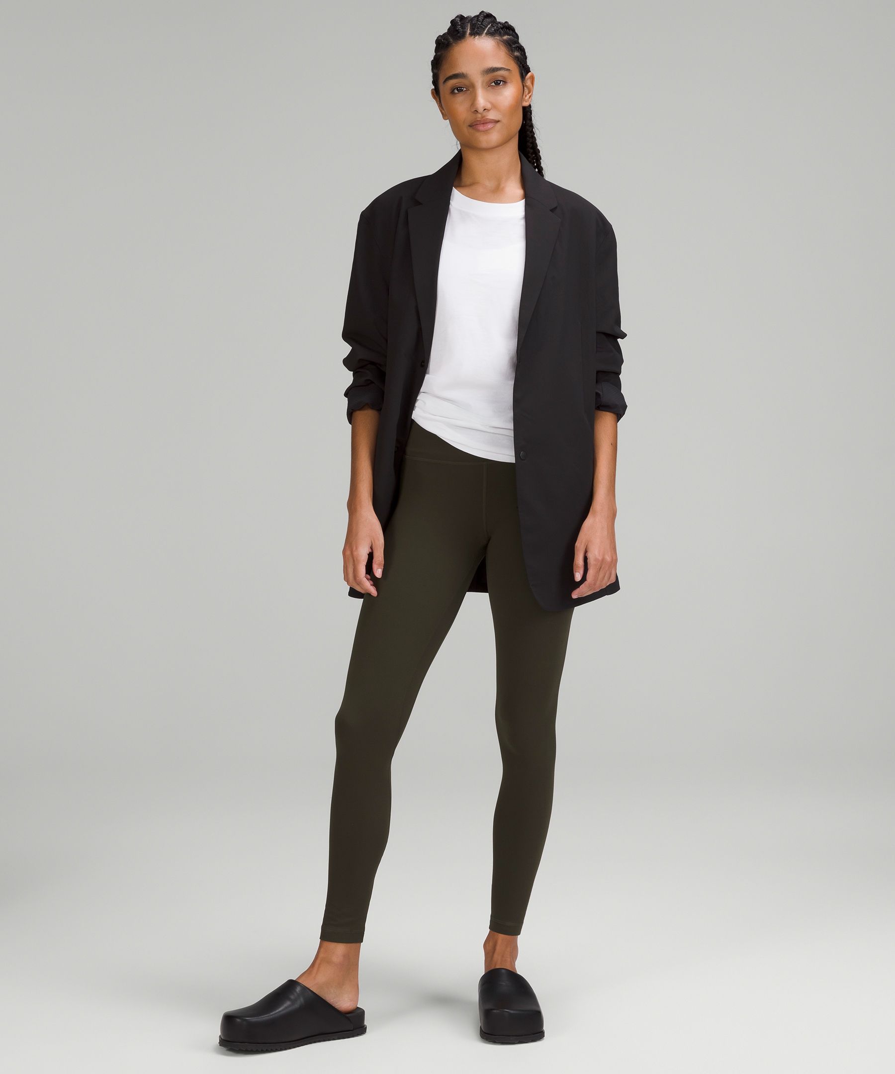 Lululemon Align Super-High Rise Pant 28 - Dark Olive (Third Release) - lulu  fanatics