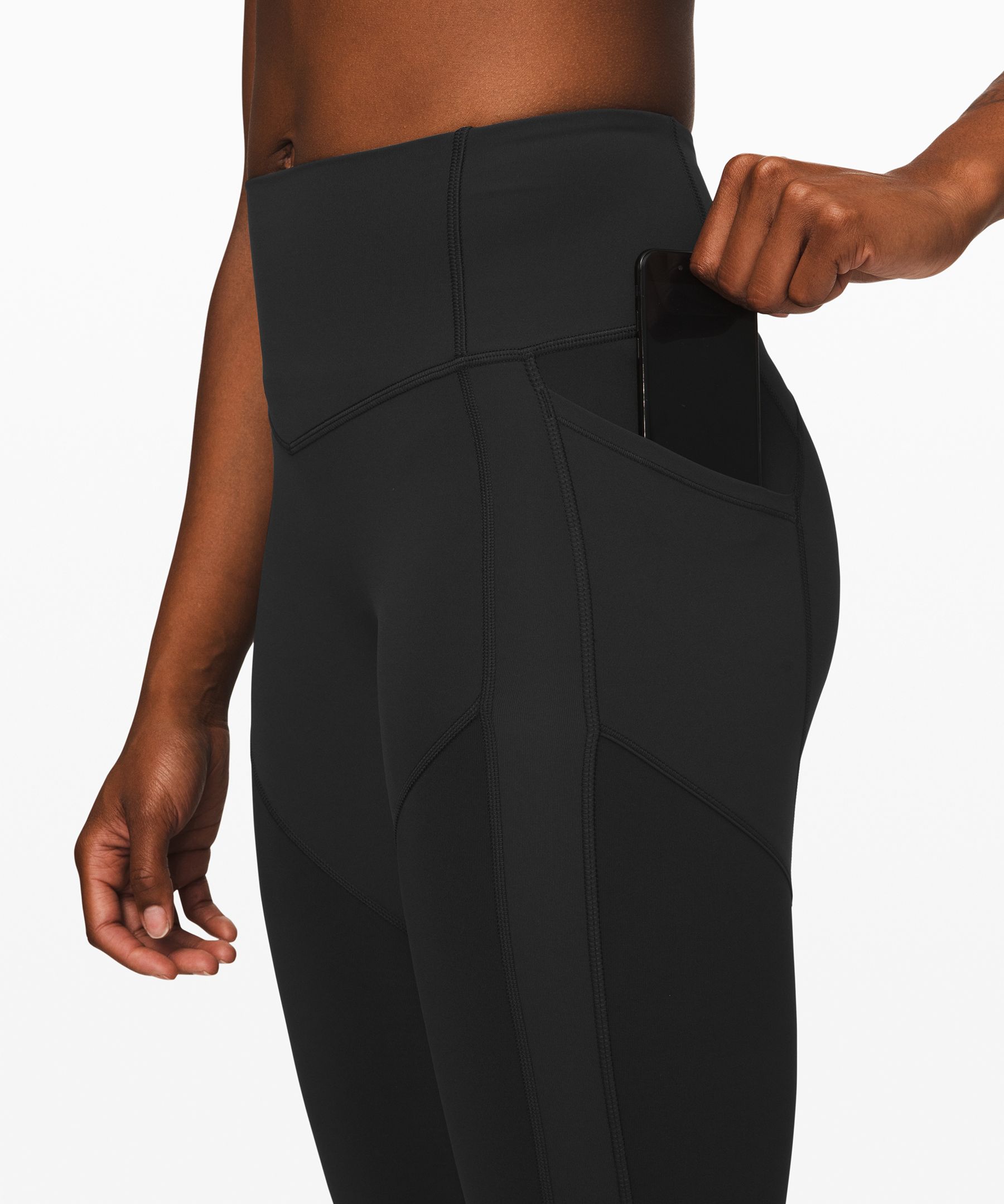Lululemon All The Right Places Ruched Ankle Leggings