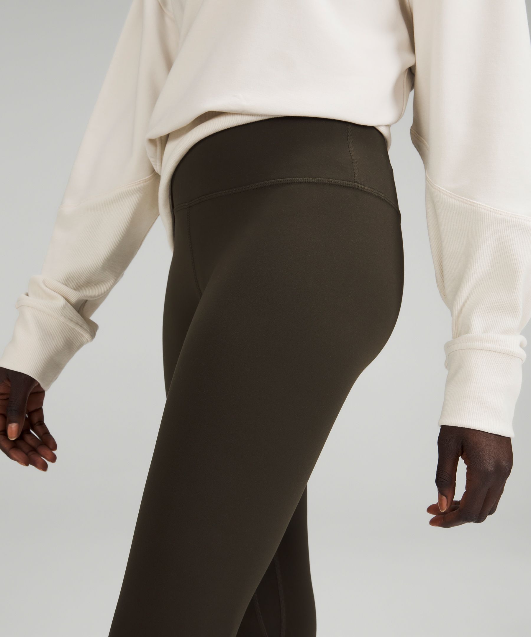 Track lululemon Align™ High-Rise Pant with Pockets 25 - Dark Olive 