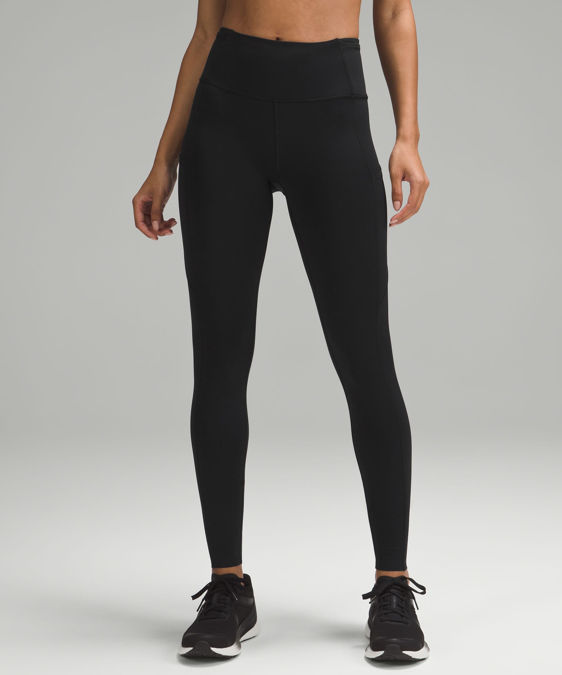 lululemon - fast and free reflective high rise tights 28' on