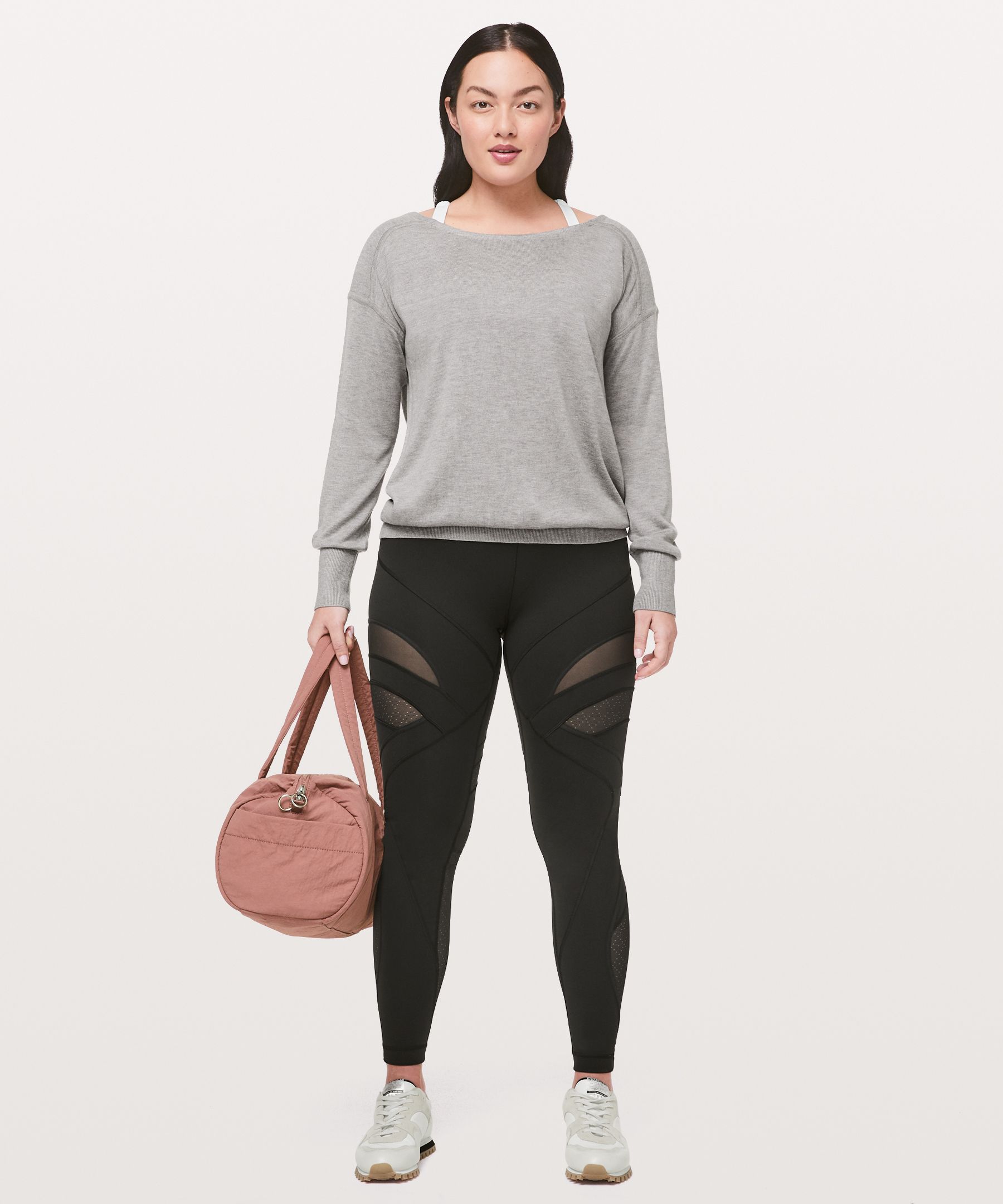 Lululemon Wunder Under High-Rise Leggings Mix & Mesh 28 inch size