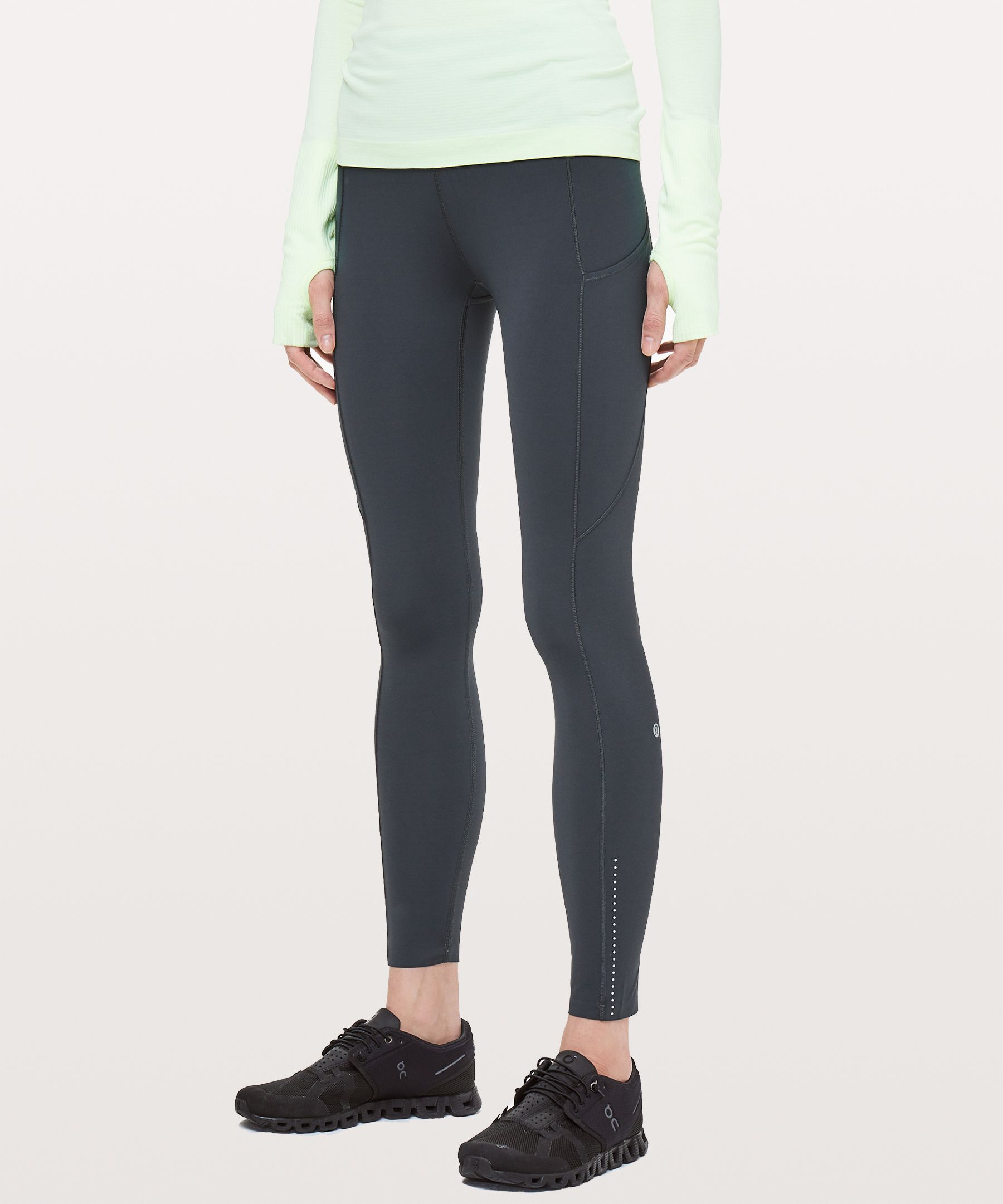 Lululemon Fast And Free Tight Ii 25 In Blue