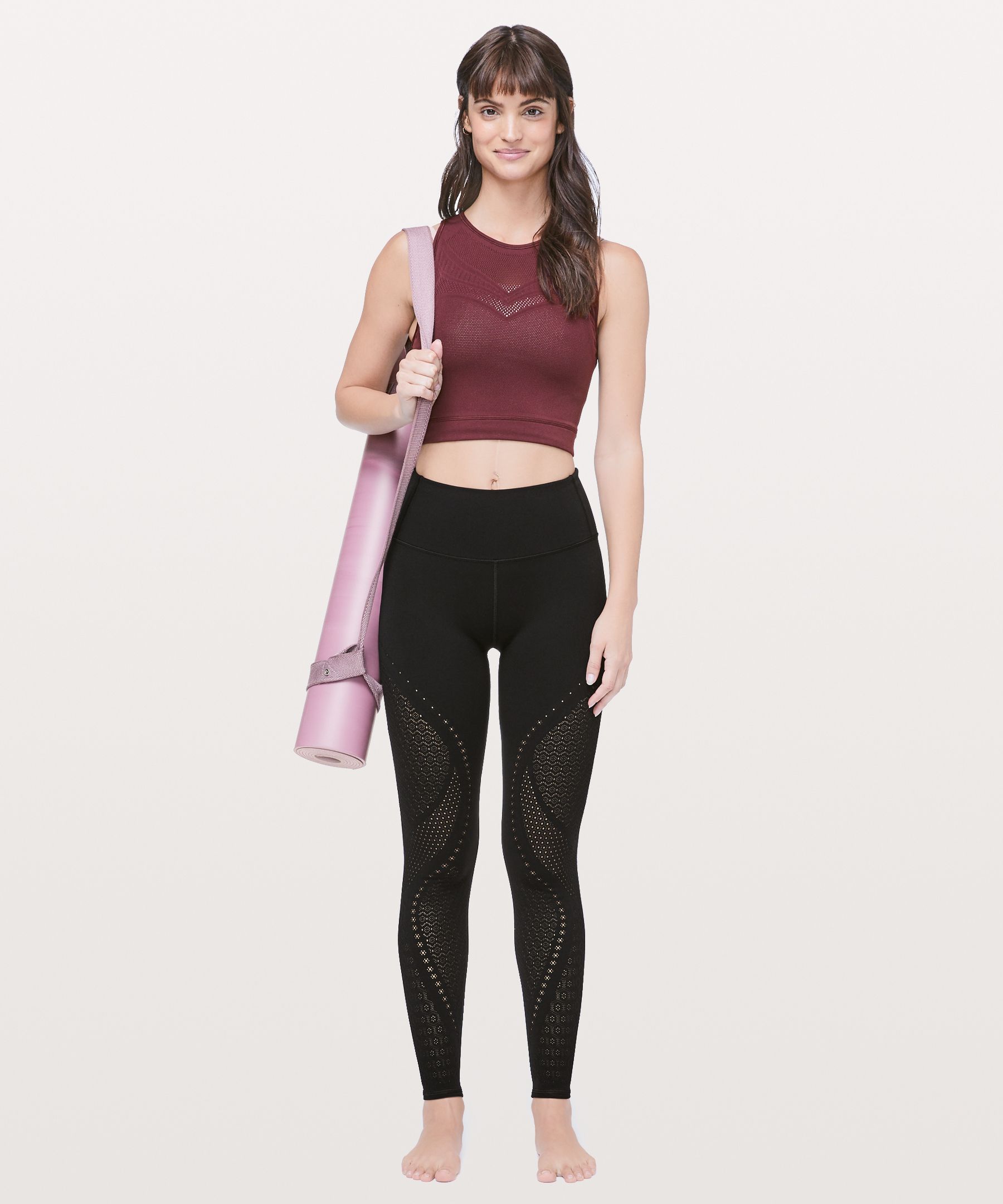 Lululemon Reveal 7/8 Tight *Velocity - Black - lulu fanatics