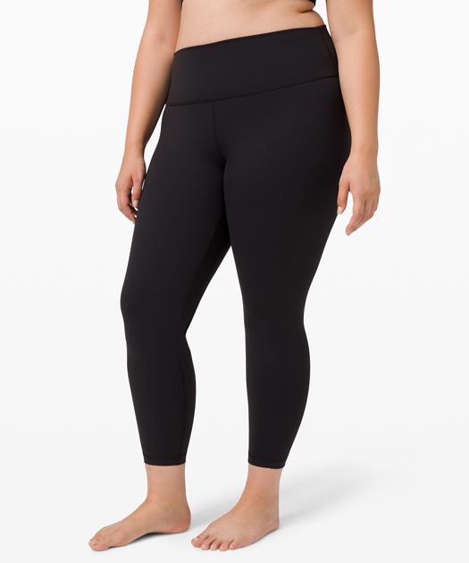 black high waisted lululemon leggings