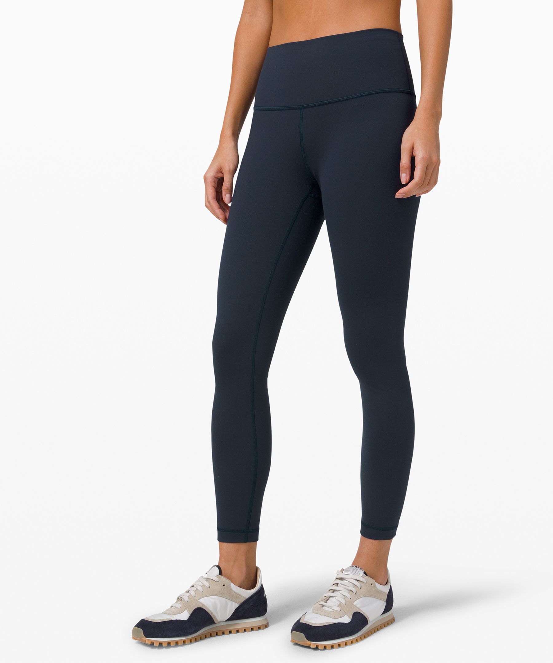 Lululemon Wunder Under High-rise 7/8 Tight *25" In Navy