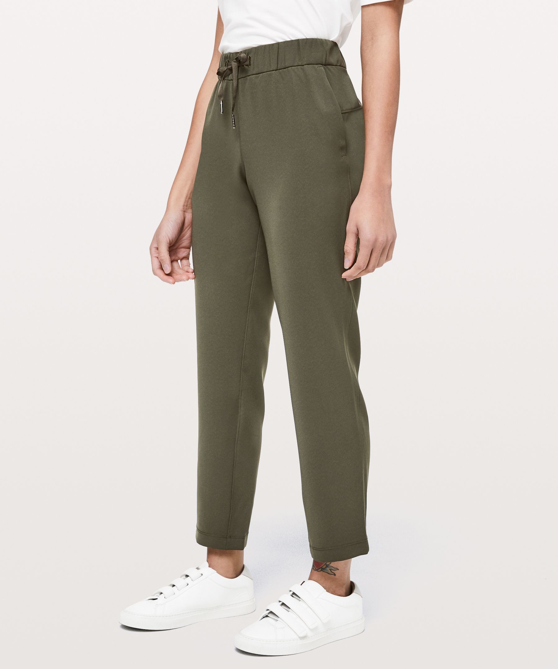 Lululemon On The Fly 7/8 Pant Woven Dry