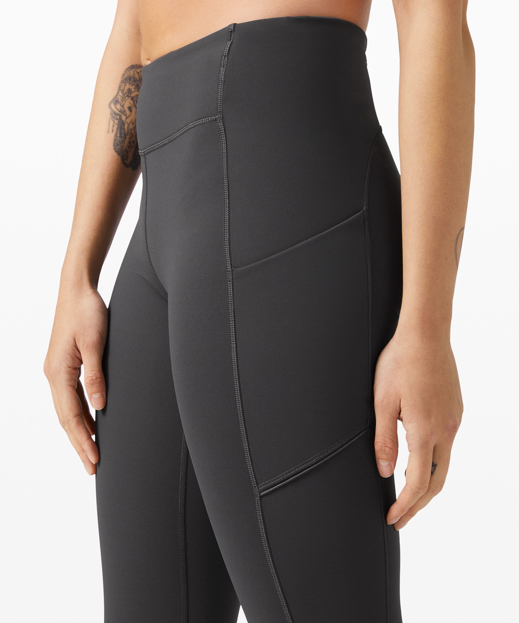 Lululemon Black Speed Up Tight 28” Full-on Luxtreme Lulu Lemon Leggings  Size 2 - $55 (49% Off Retail) - From hanna