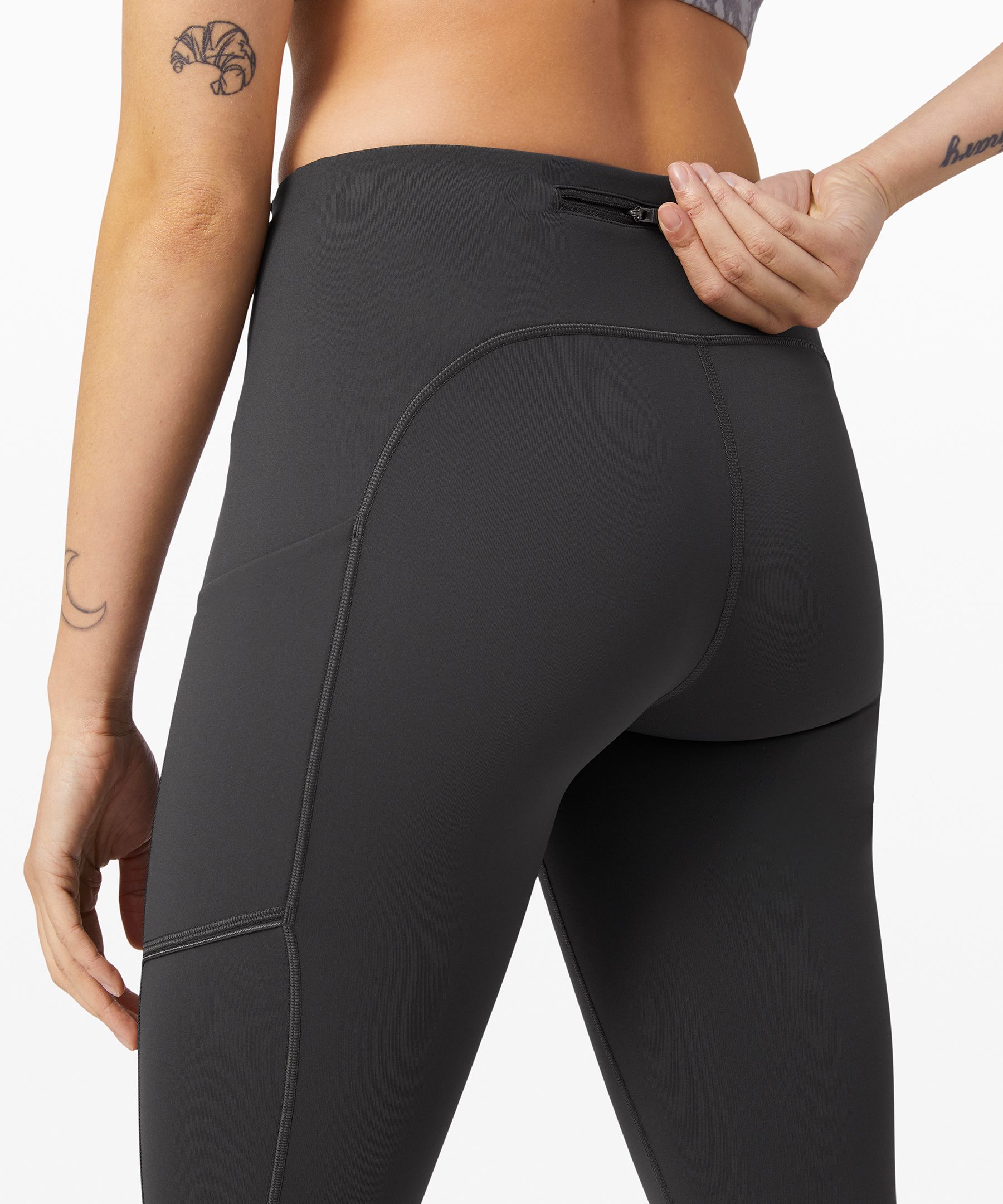 Lululemon Speed Up Tight Tall 31 - Dark Red - lulu fanatics