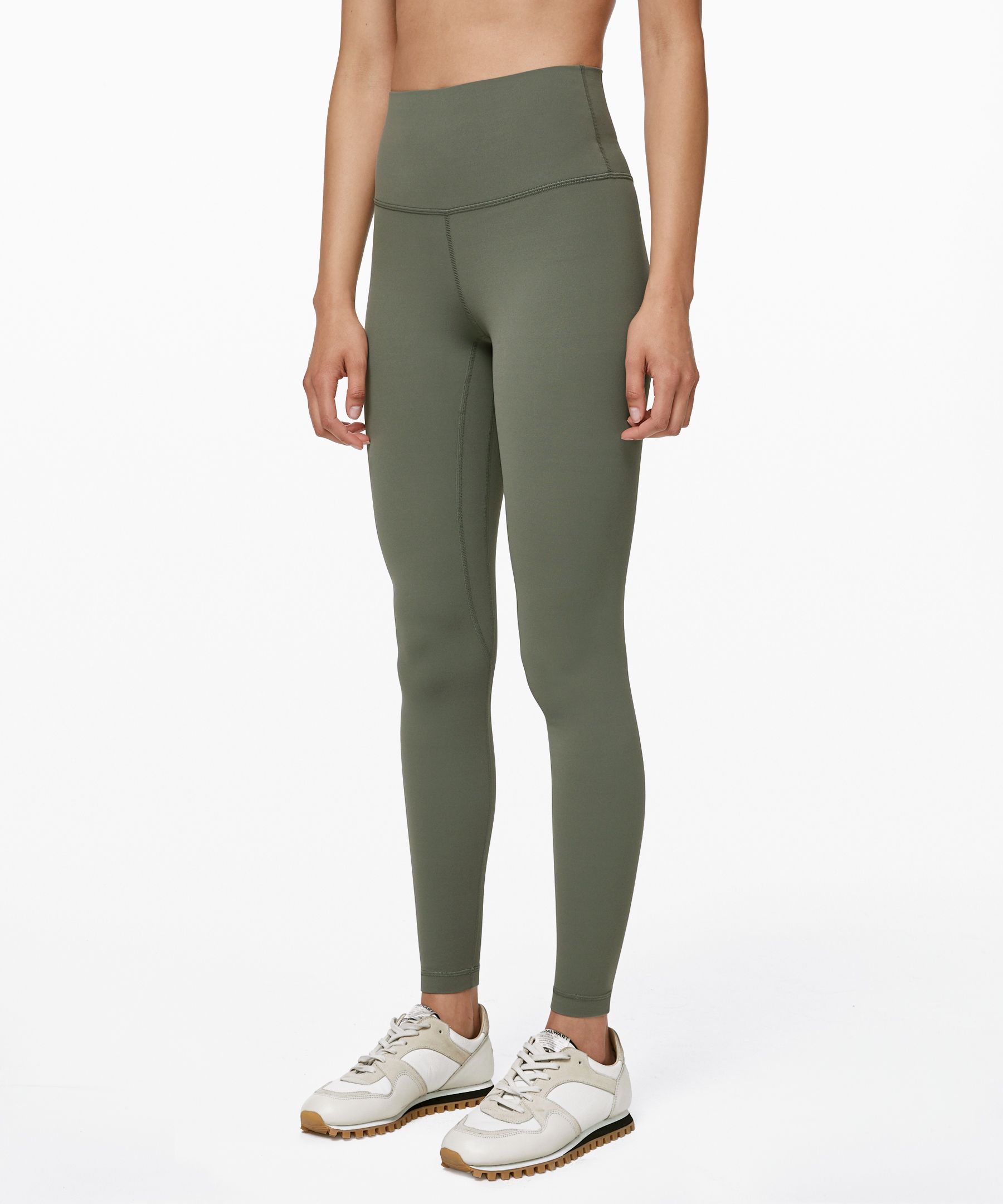 army green lululemon leggings