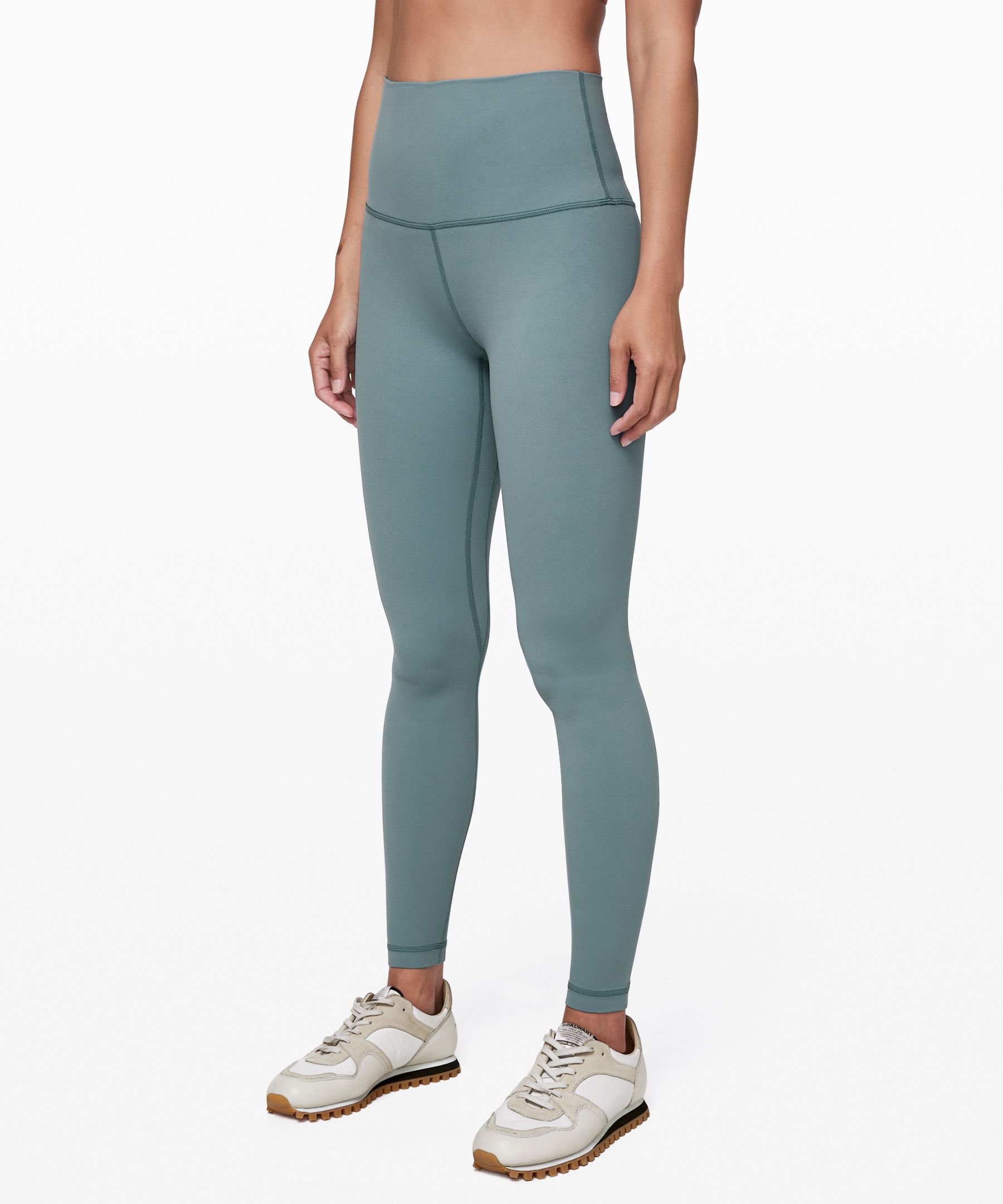 Lululemon Align Super-high Rise Pant 28" *online Only In Aquatic Green