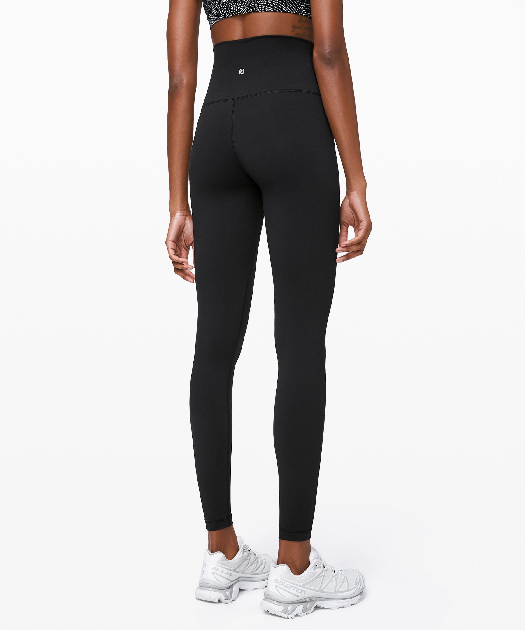 Lululemon Wunder Under Hi-Rise Tight (Tall) Full-On Luon Black - lulu  fanatics