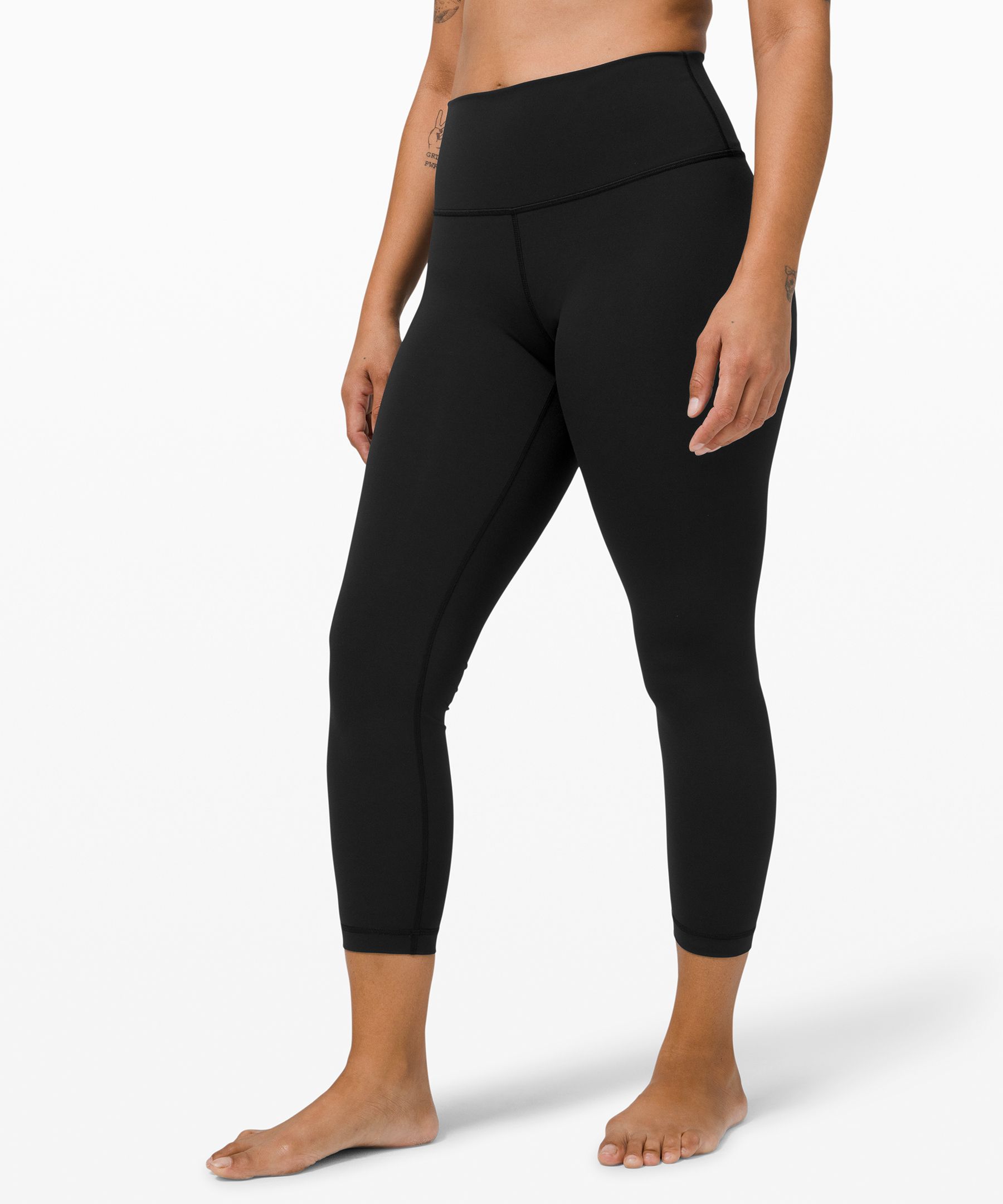 Lululemon Wunder Under High-rise Tights 25" Full-on Luxtreme In Black