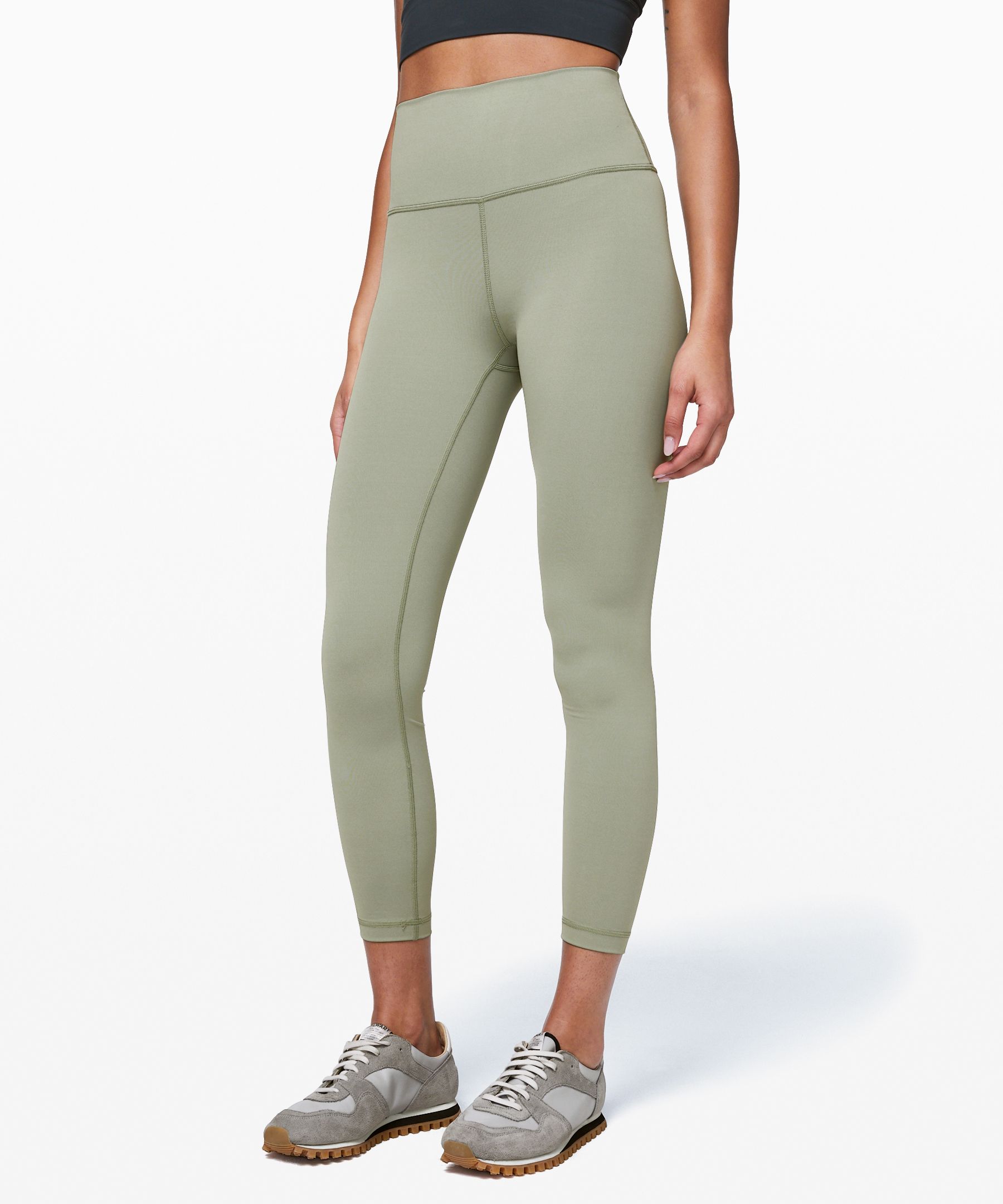 Lululemon Wunder Under High-rise Tight 25" *full-on Luxtreme In Sea Moss