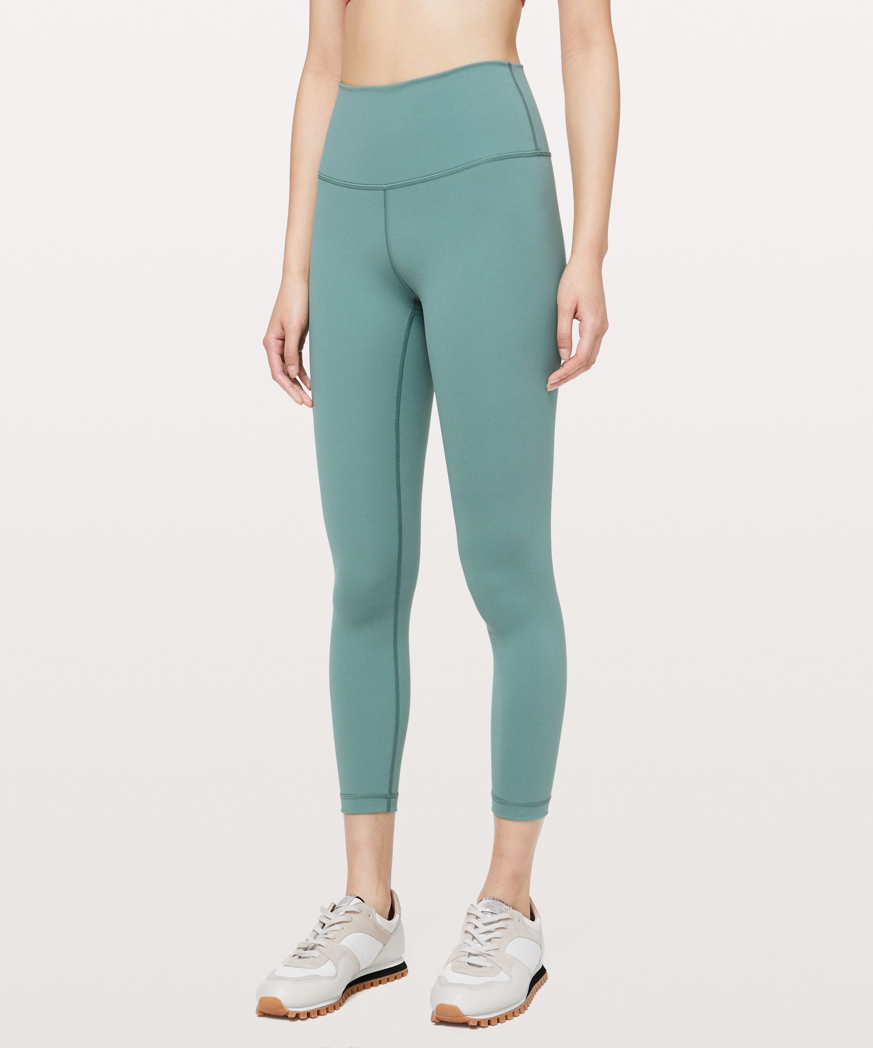 Lululemon Wunder Under High-rise Tight 25" *full-on Luxtreme In Frosted Pine