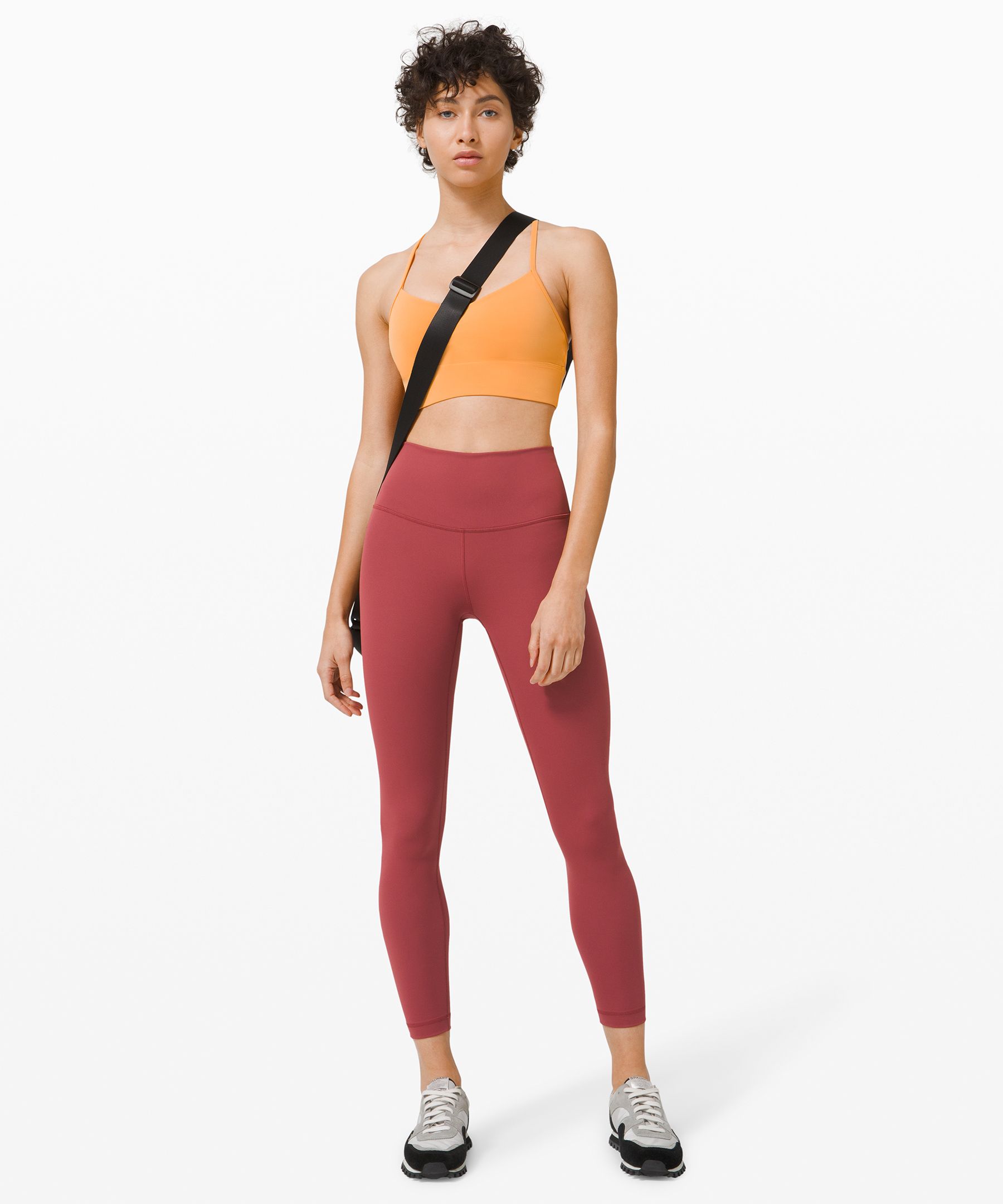 Lululemon Wunder Under High-Rise Tight 25 *Luxtreme - Red Merlot