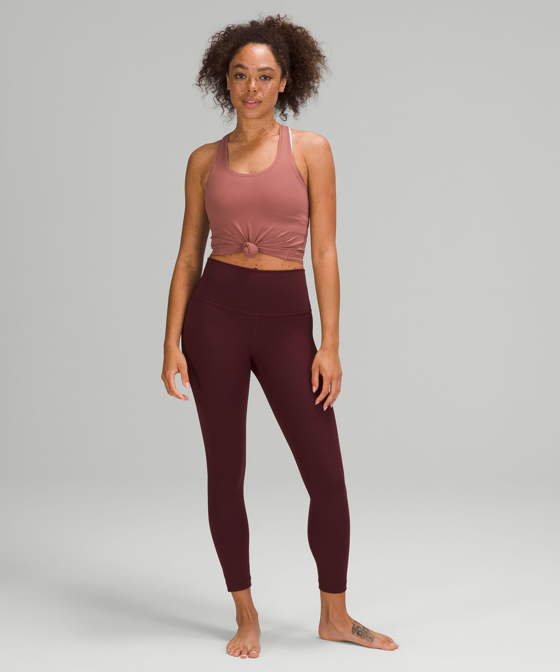brown lululemon leggings