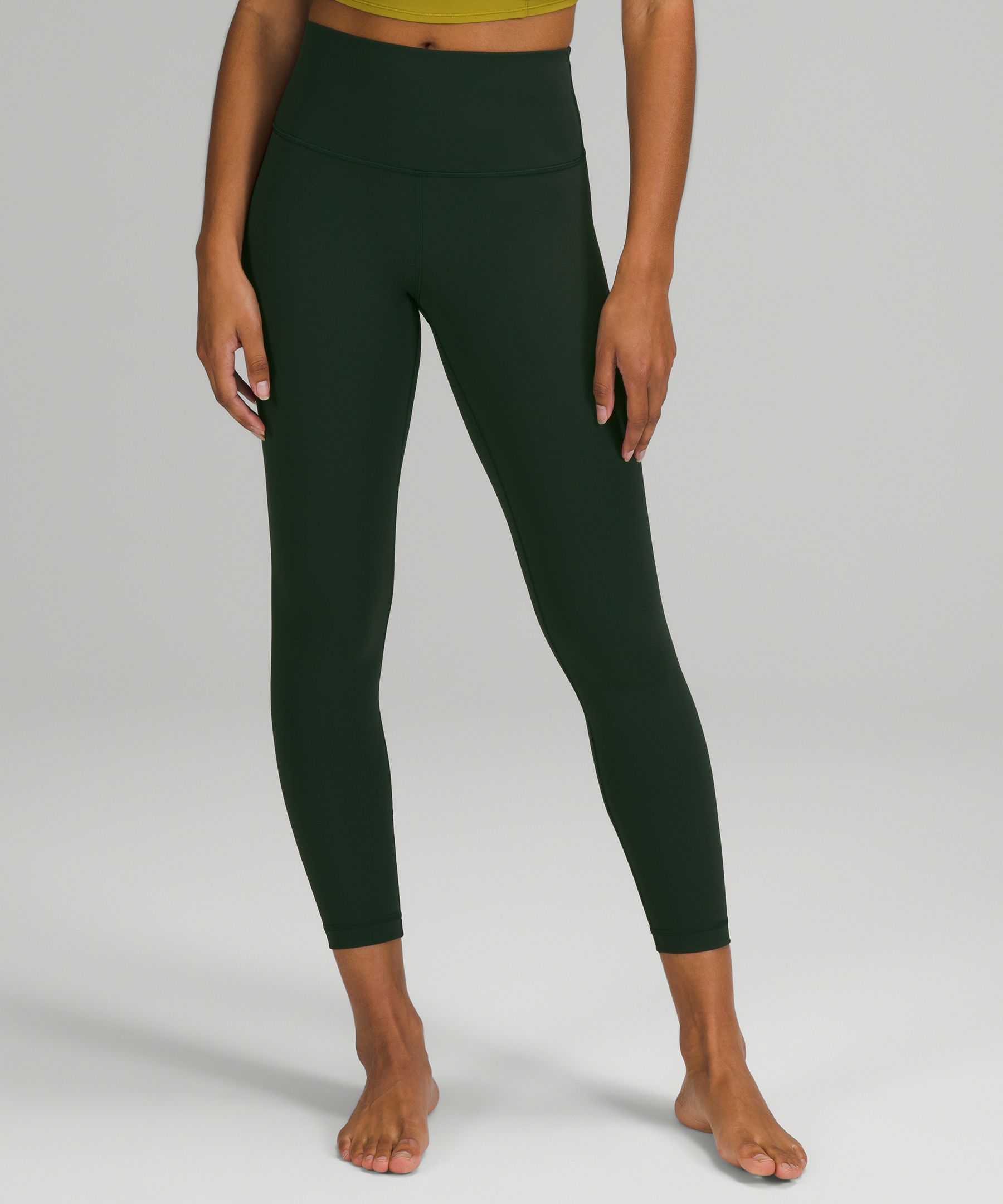 Lululemon Wunder Under Low-Rise Tight leggings Green Sz. 4