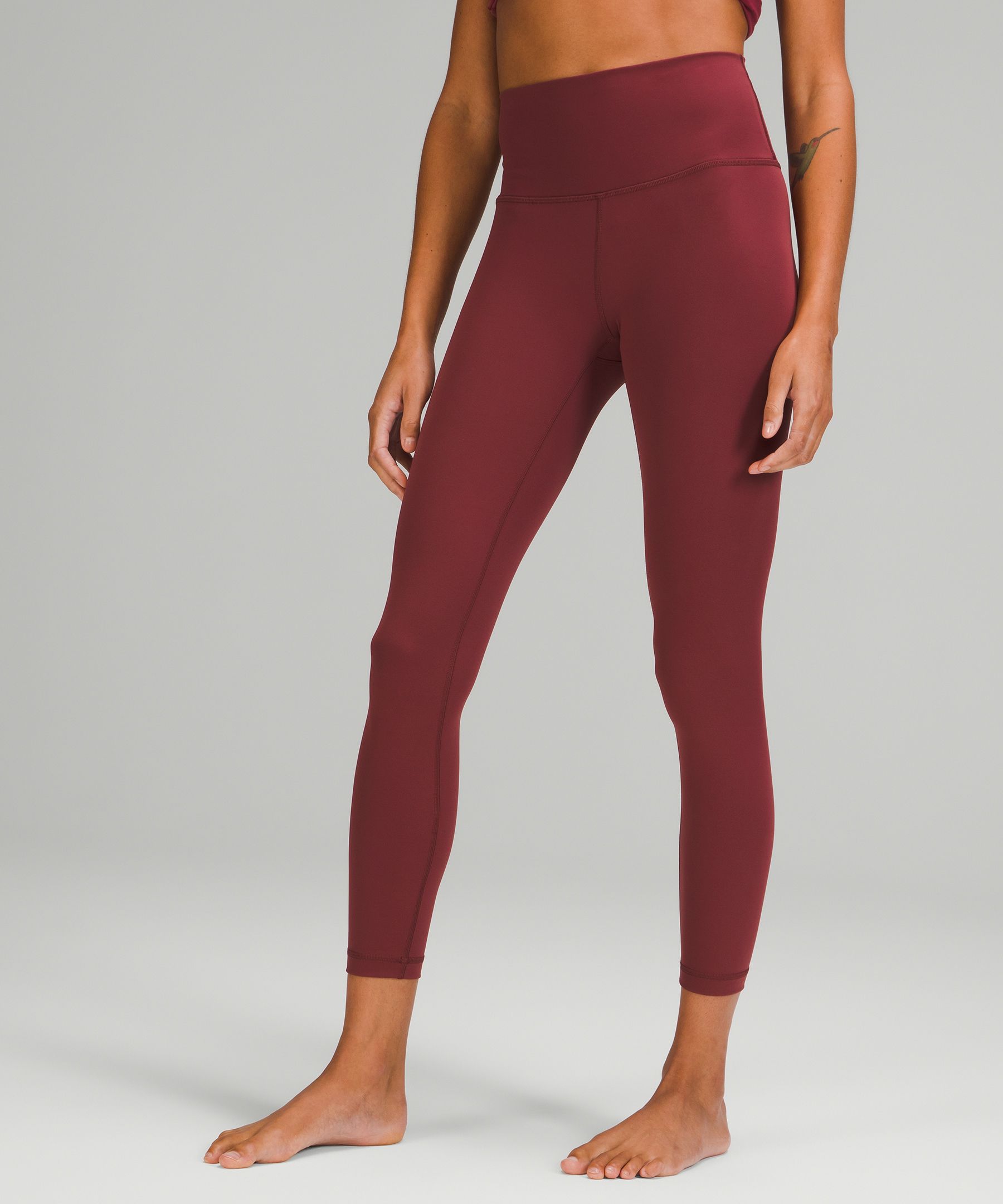 Lululemon Wunder Train High-Rise Tight 25 - Aztec Brick - lulu