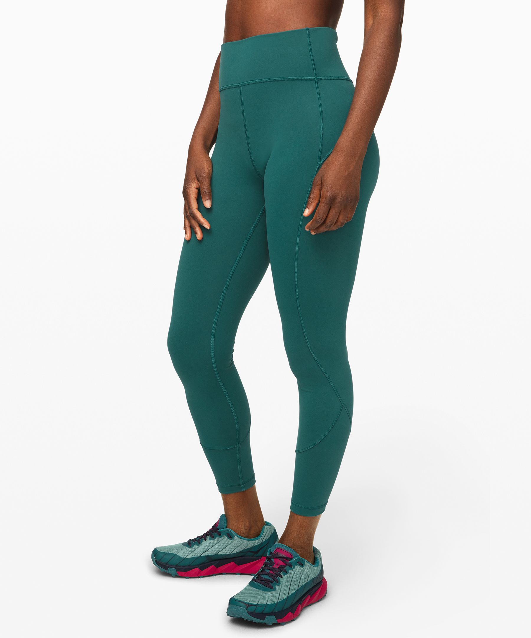 Lululemon Wunder Under High-Rise Tight 25 *Luxtreme Tidewater Teal / size  6