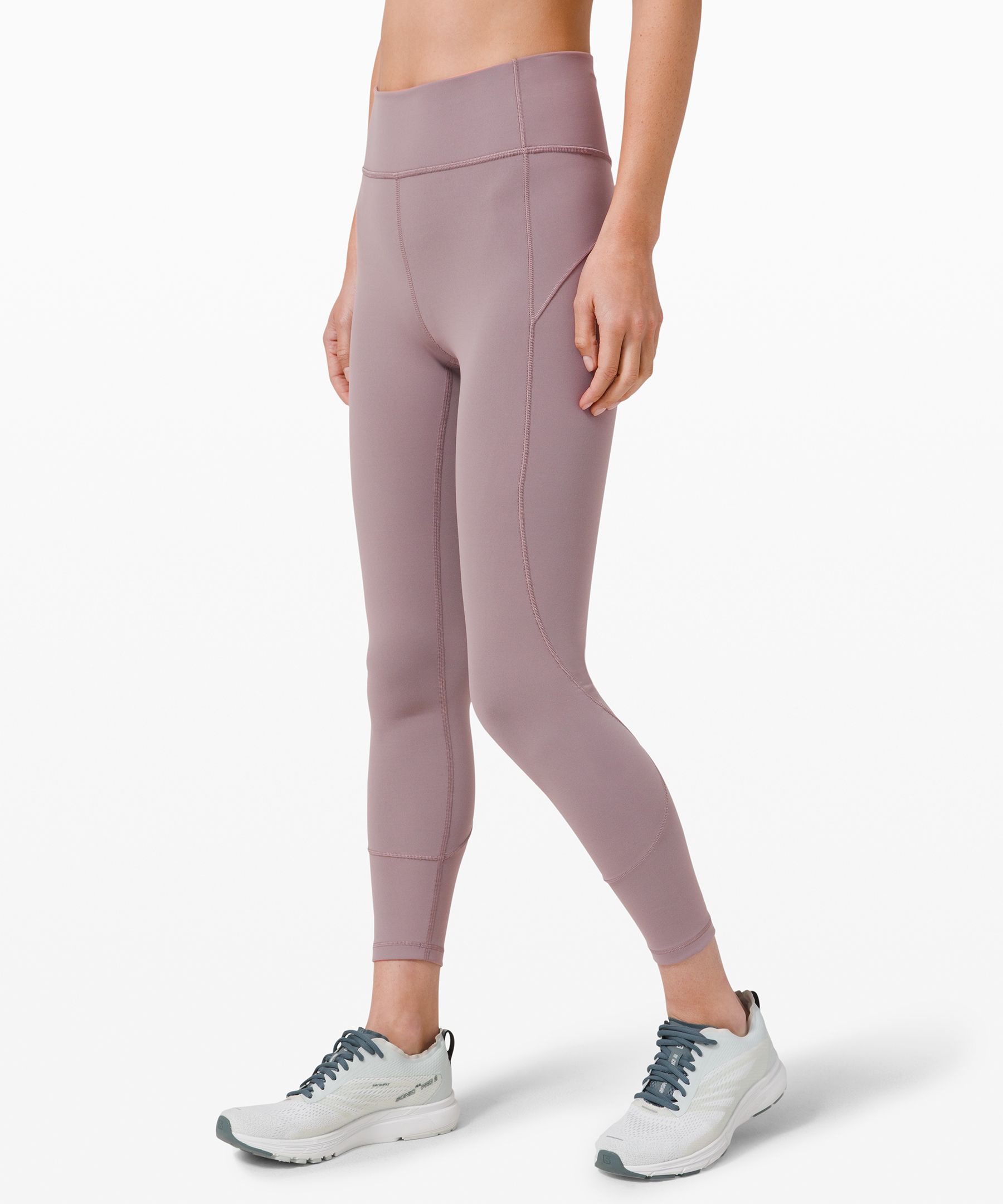 Lululemon In Movement Tight 25” Everlux Linear Spray … - Gem