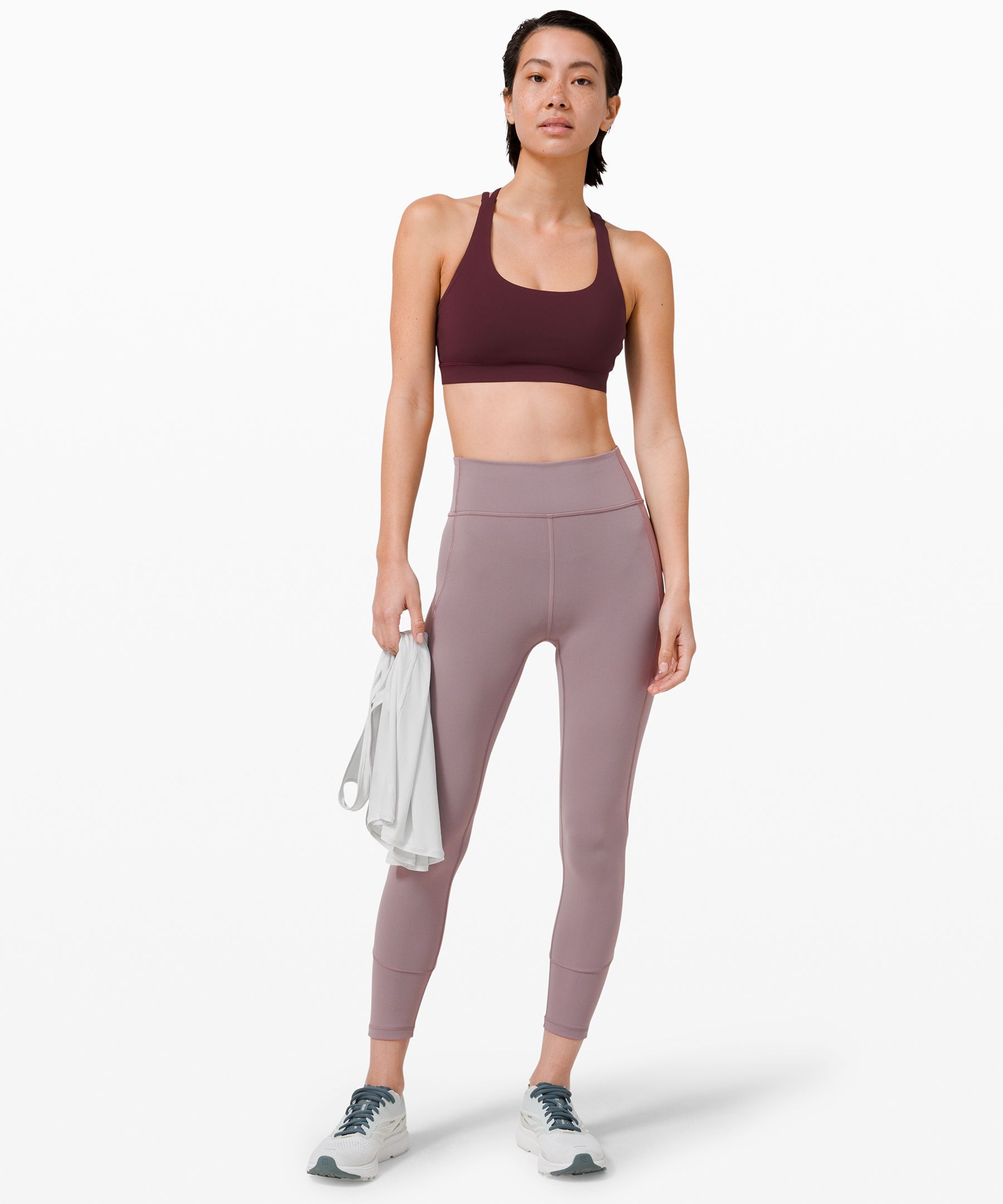 lululemon athletica, Pants & Jumpsuits, Lululemon In Movement 78 Tight  Everlux 25 Figue