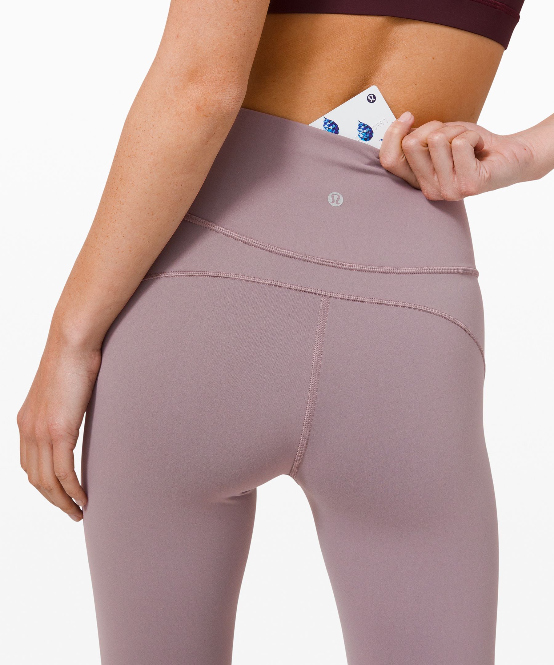 Lululemon In Movement 7/8 Tight *Everlux 25 - Mineral Blue - lulu fanatics