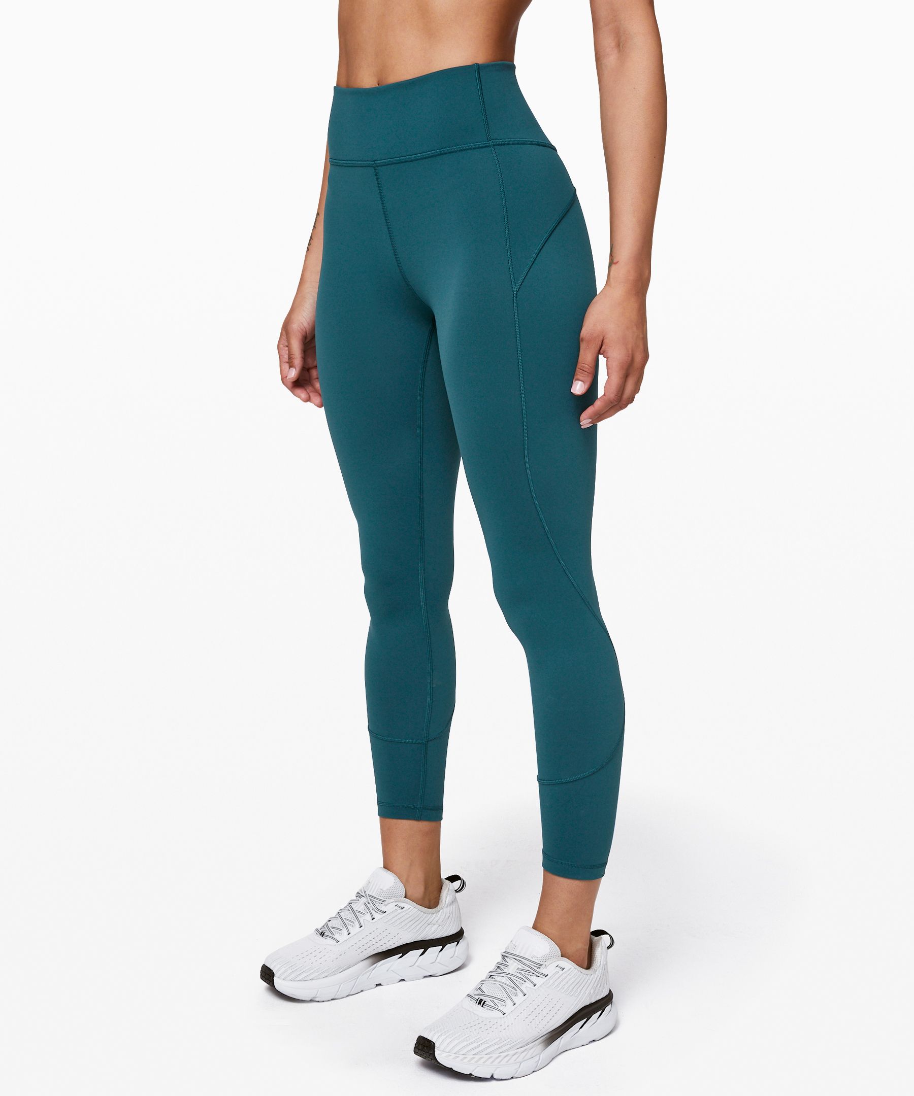 Lululemon In Movement Tight 25" *everlux In Bermuda Teal