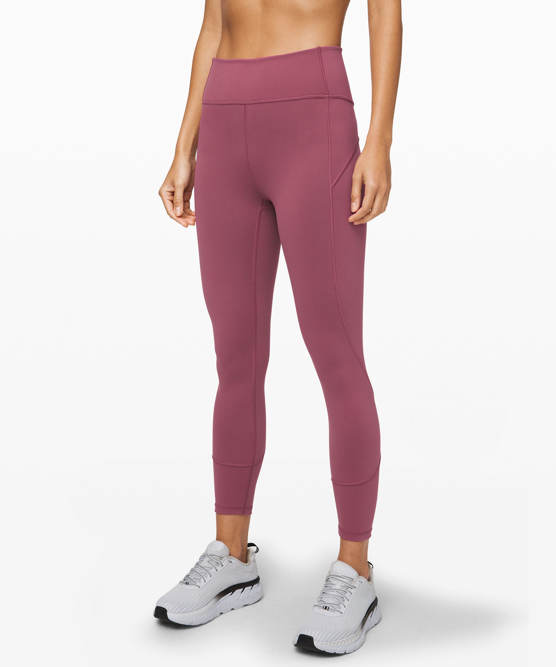 Lululemon In Movement Tight 25" *everlux In Plumful