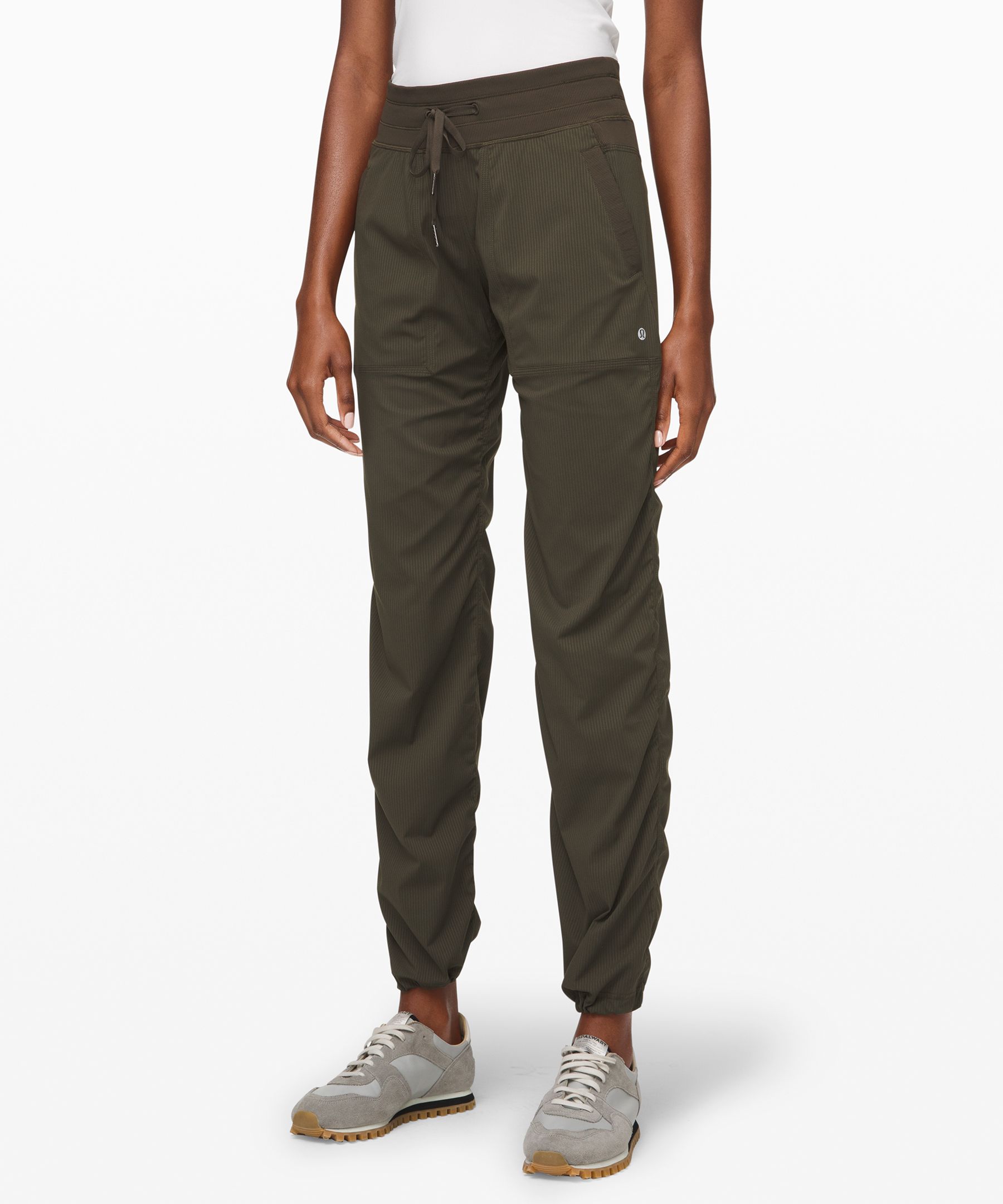 Lululemon Dance Studio Mid-rise Pants In Dark Olive