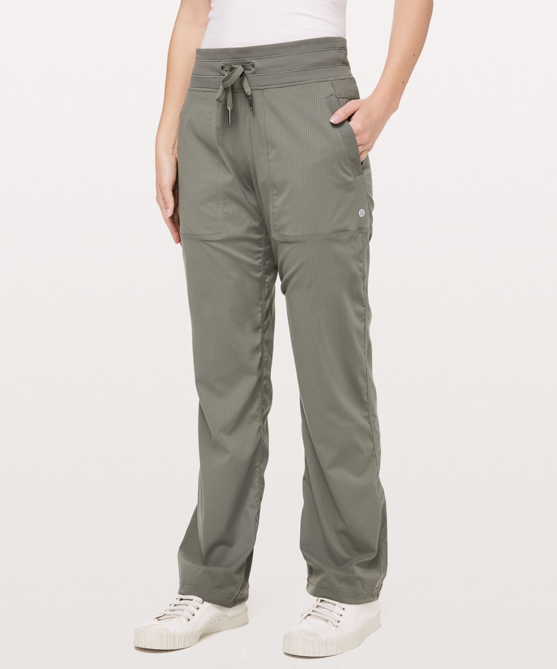 Lululemon Dance Studio Mid-rise Pants In Dark Olive