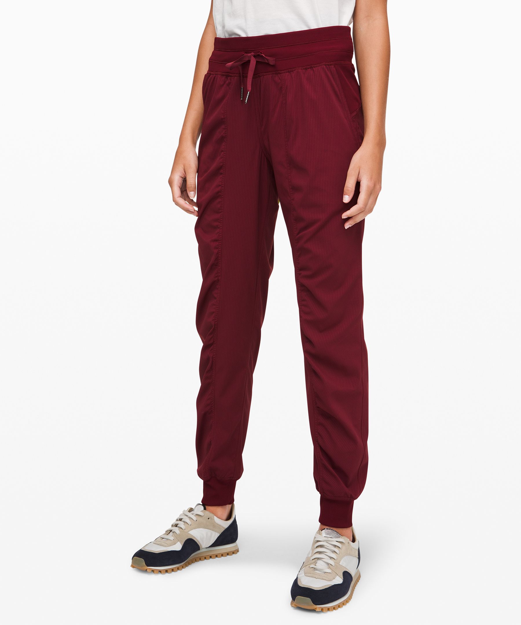 Lululemon Dance Studio Jogger In Deep Rouge