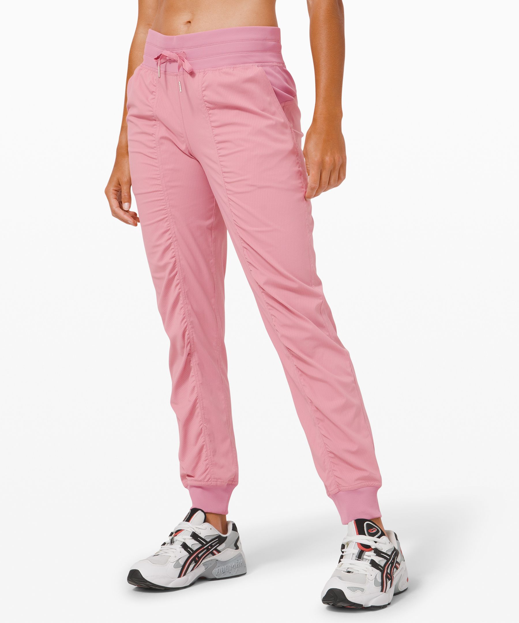 Lululemon Dance Studio Mid-rise Joggers In Pink Taupe
