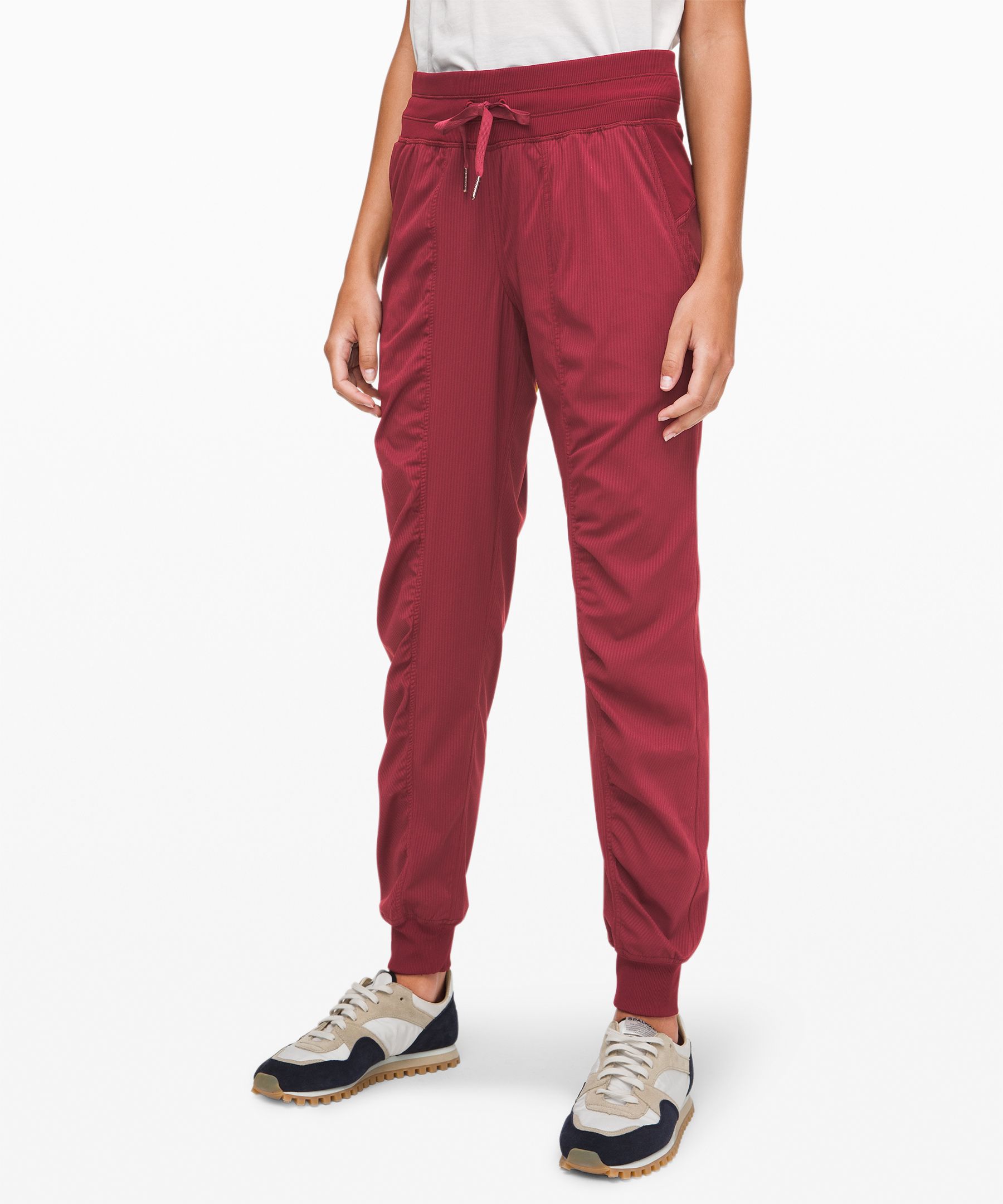 Lululemon Dance Studio Jogger 29" In Red