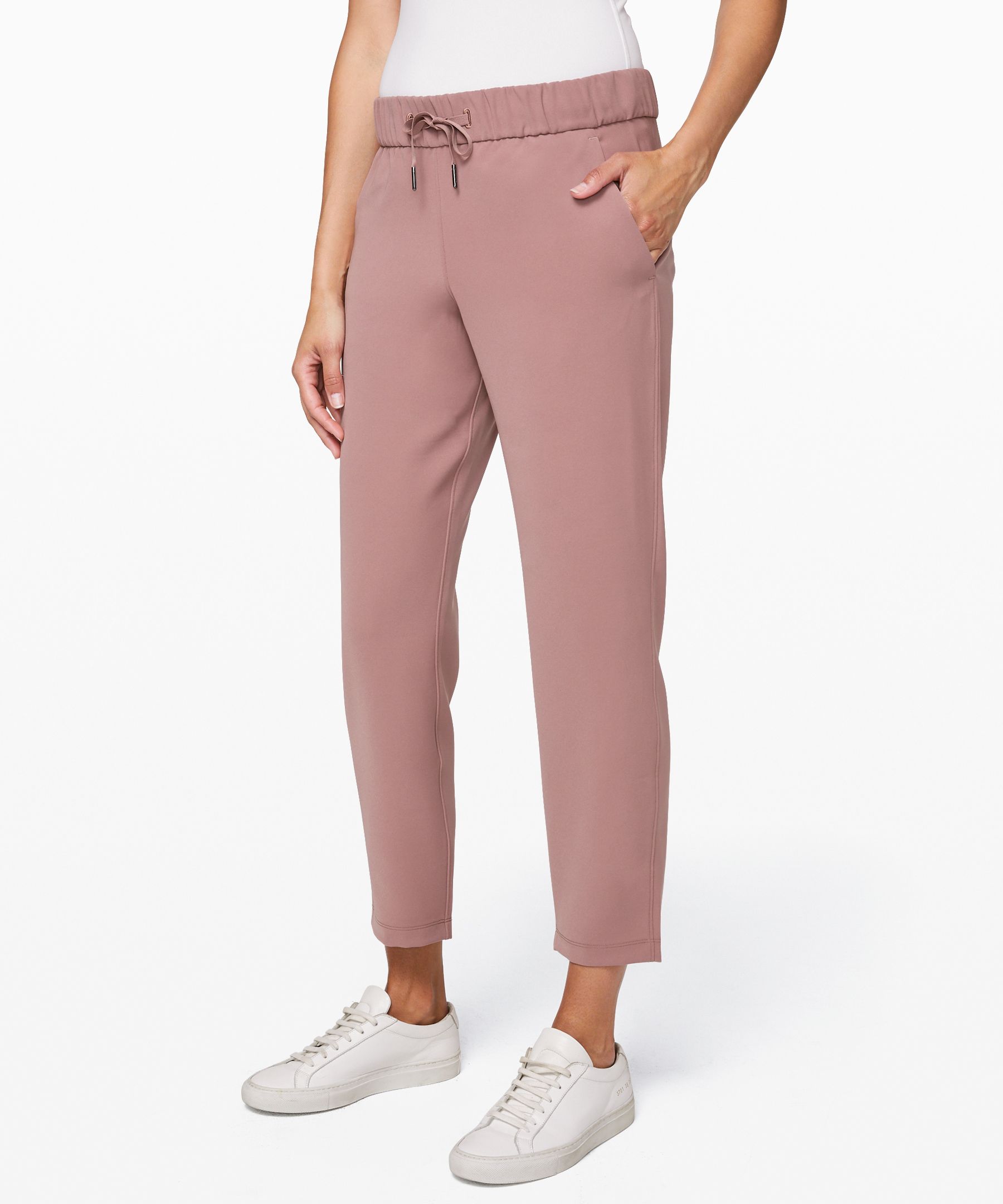 Lululemon On the Fly 7/8 Pant - Grey Sage - lulu fanatics