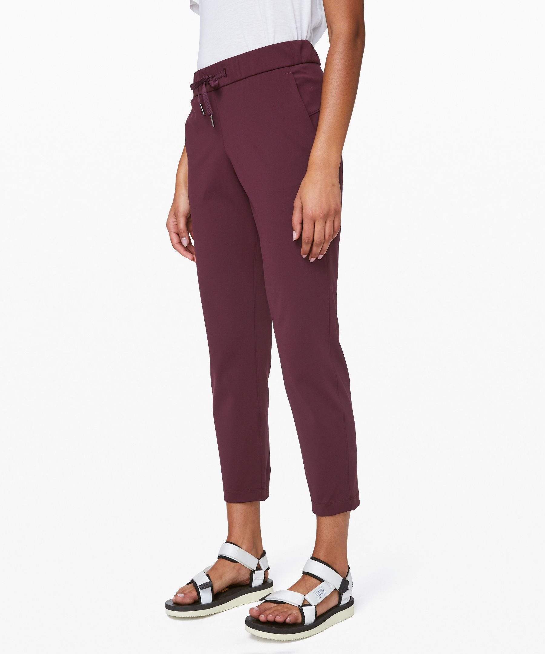 Lululemon On the Fly Pant Full Length - Ink Blue - lulu fanatics